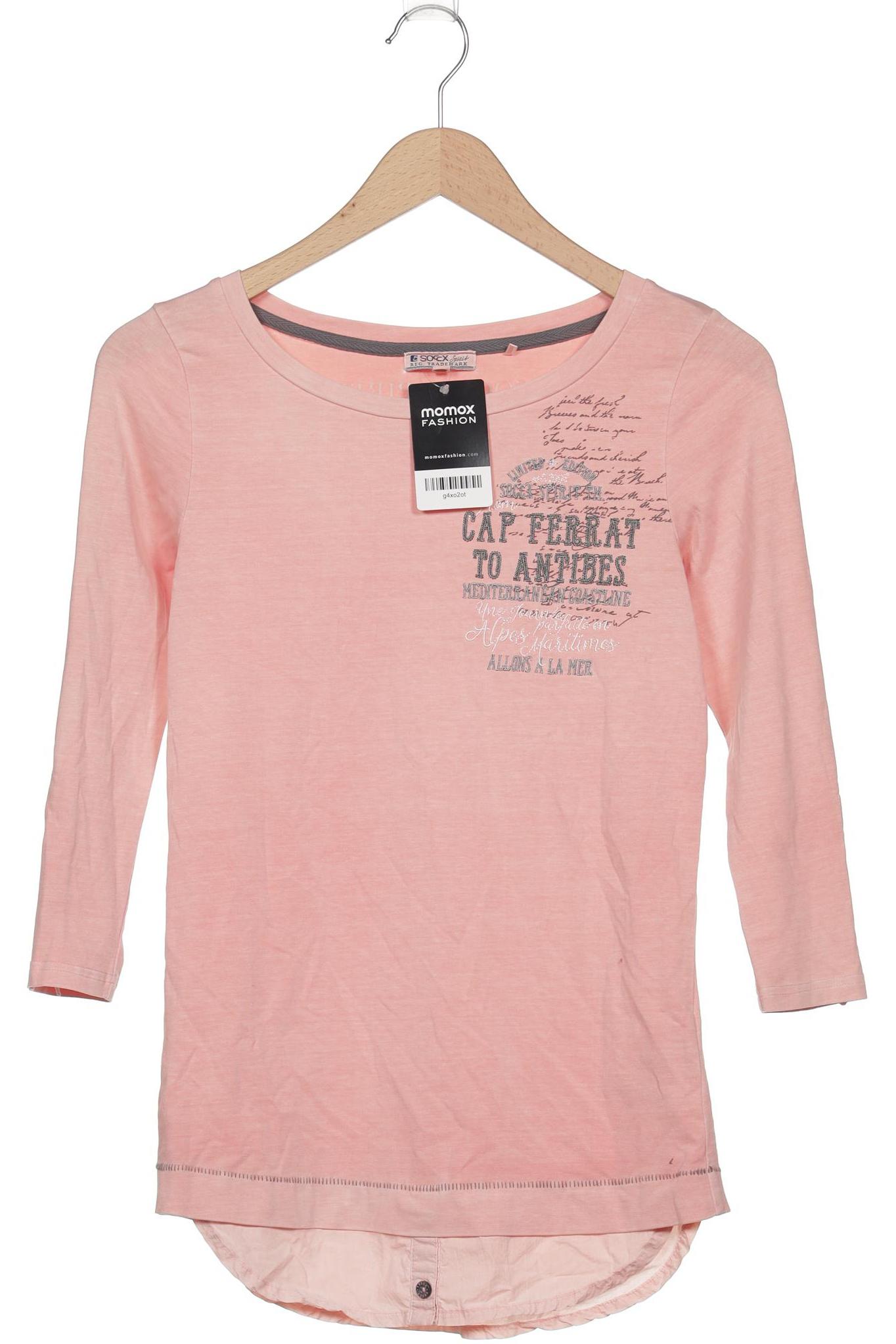 

Soccx Damen Langarmshirt, pink, Gr. 36