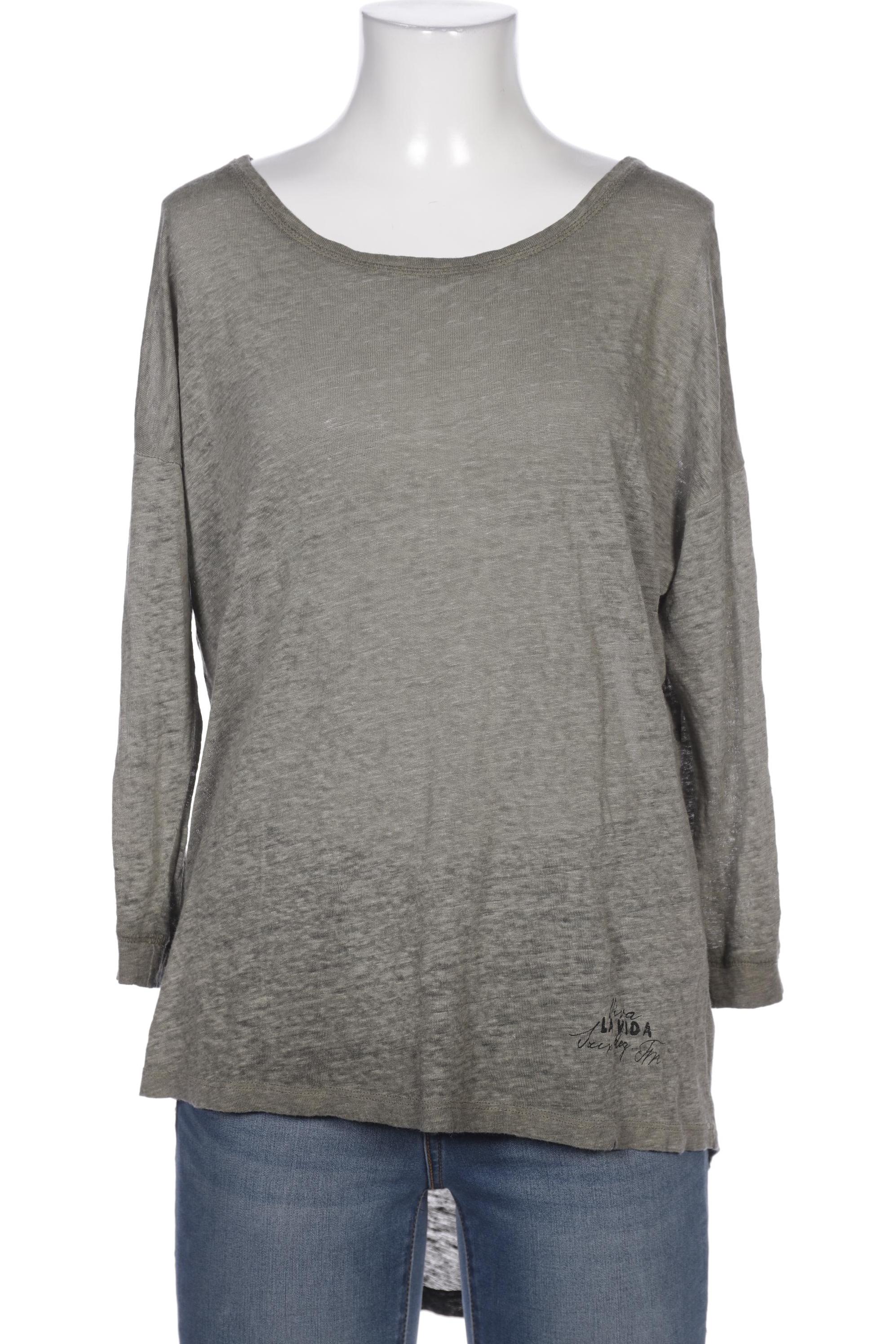 

Soccx Damen Langarmshirt, grün, Gr. 36