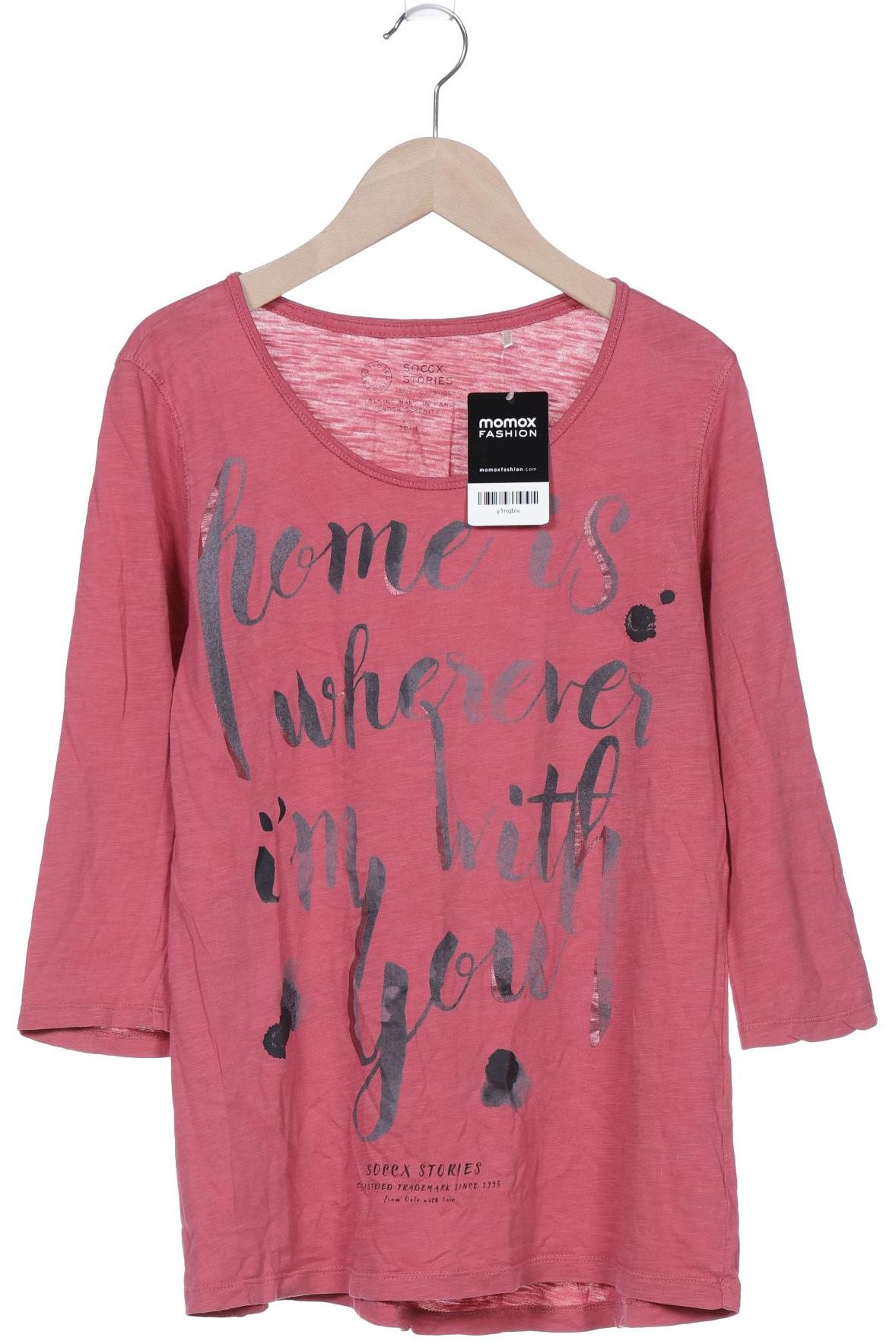 

Soccx Damen Langarmshirt, pink, Gr. 38