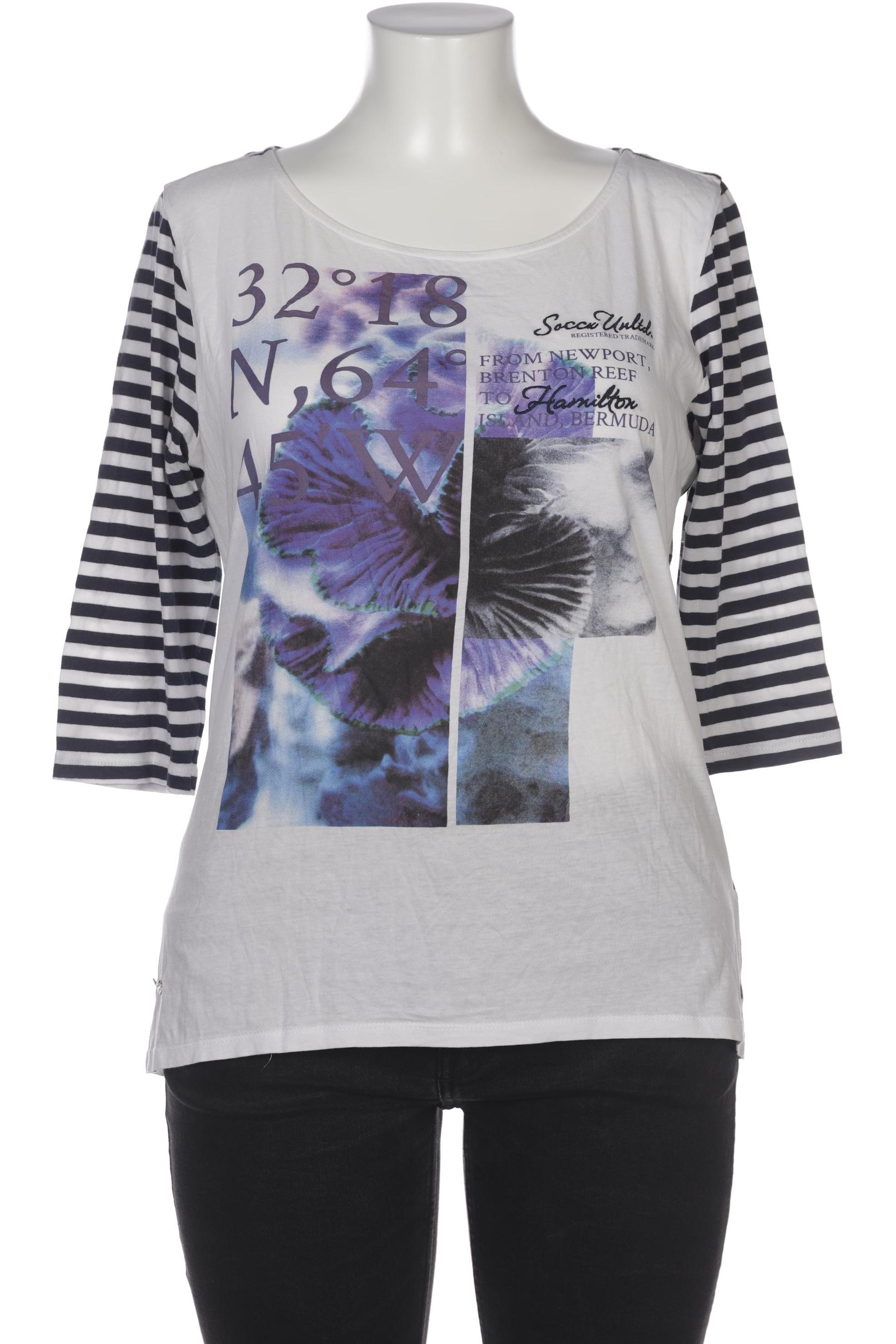 

Soccx Damen Langarmshirt, marineblau, Gr. 42