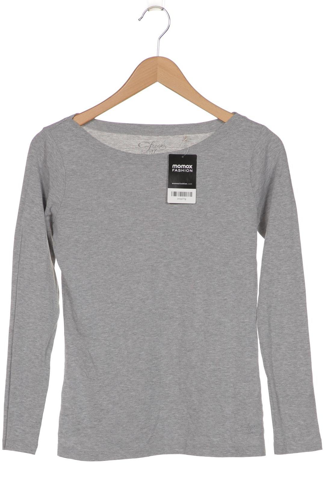 

Soccx Damen Langarmshirt, grau, Gr. 40