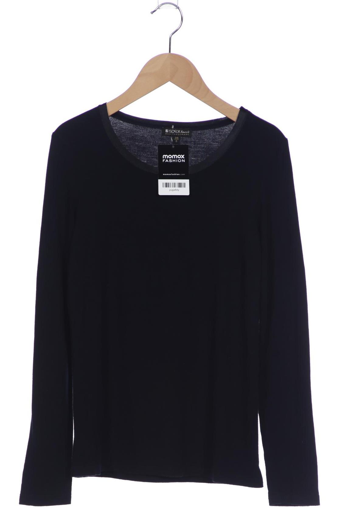 

Soccx Damen Langarmshirt, schwarz, Gr. 36