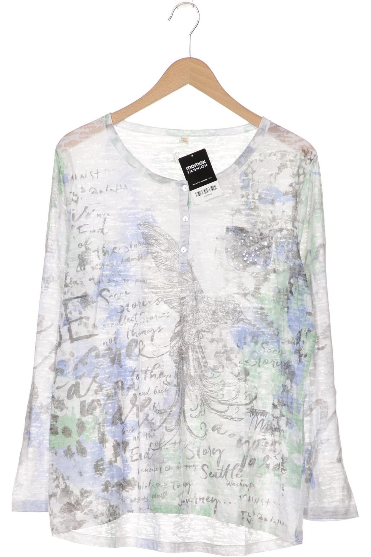 

SOCCX Damen Langarmshirt, weiß