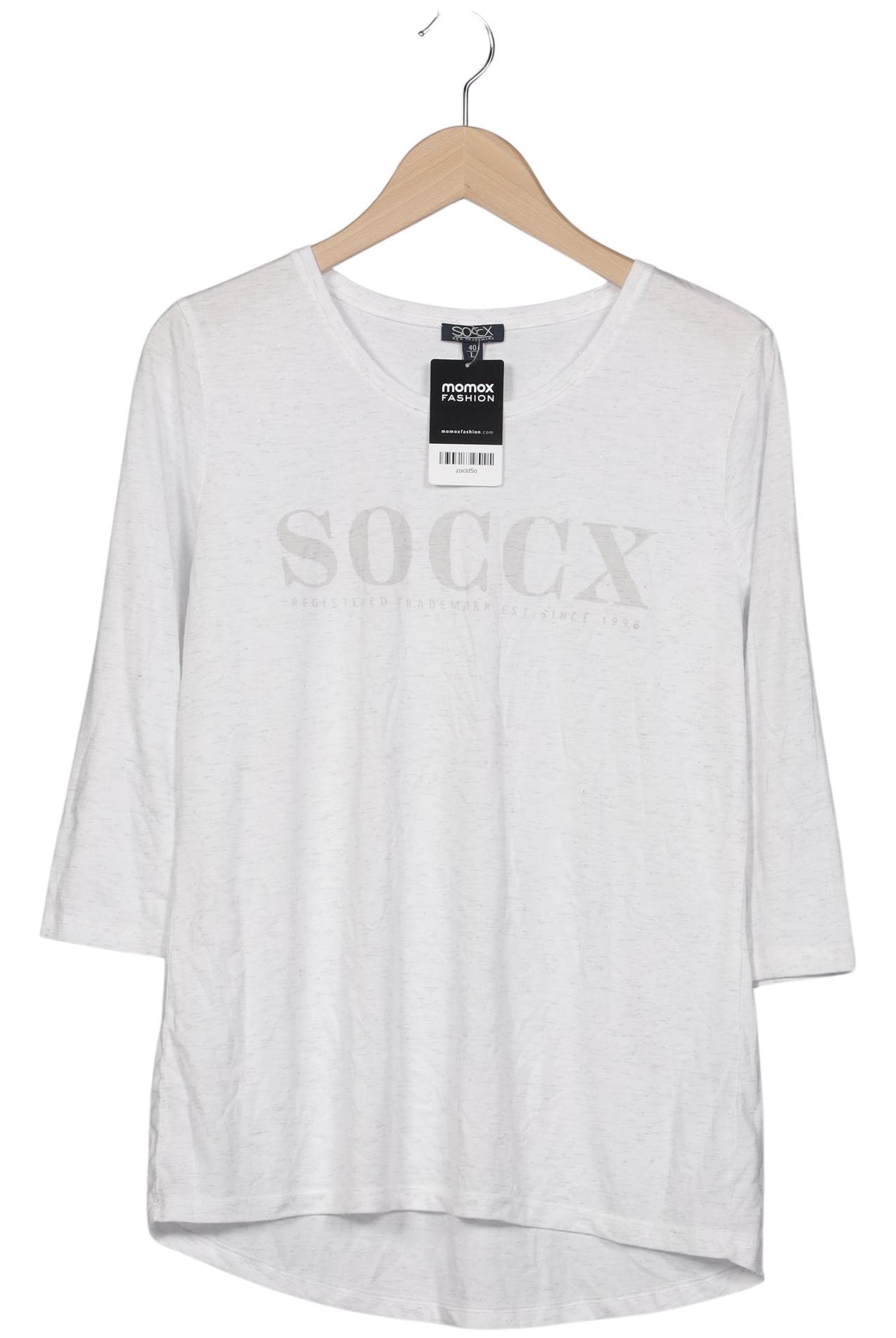 

Soccx Damen Langarmshirt, mehrfarbig, Gr. 40