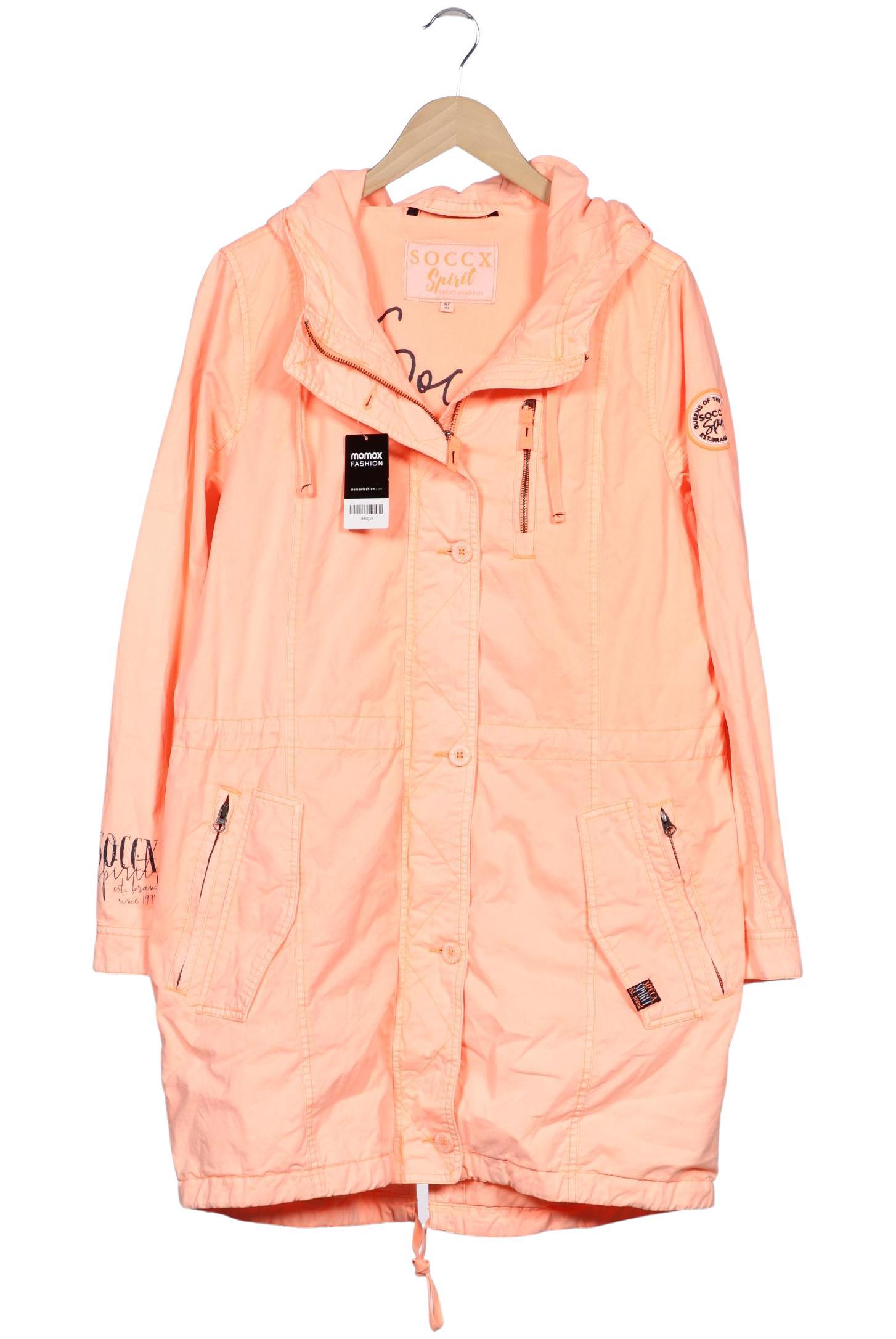 

Soccx Damen Mantel, orange, Gr. 42