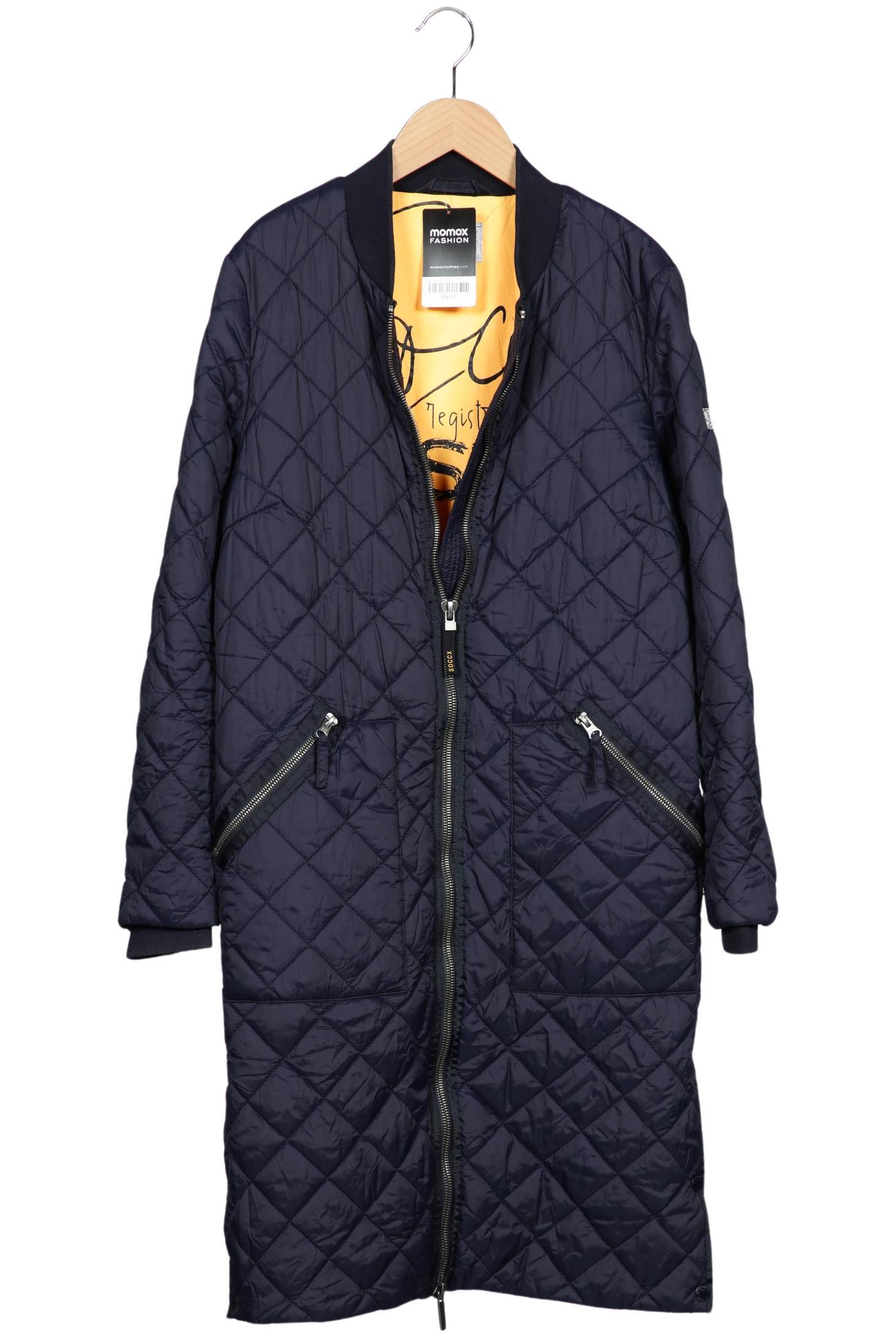 

Soccx Damen Mantel, marineblau, Gr. 36