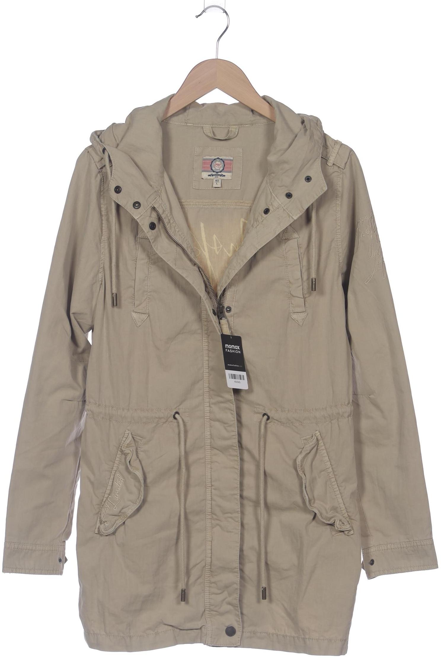 

Soccx Damen Mantel, beige, Gr. 40