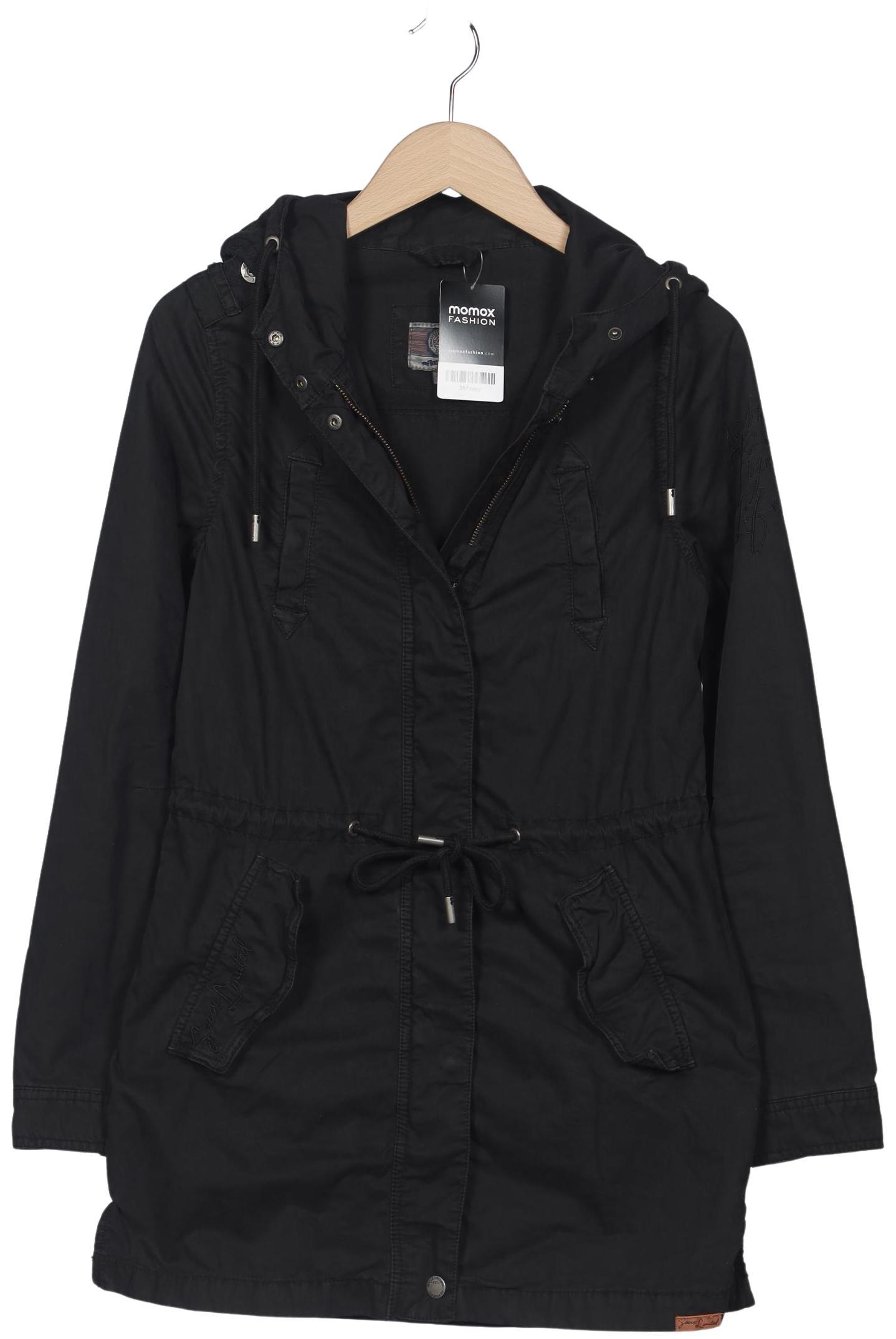 

Soccx Damen Mantel, schwarz, Gr. 36