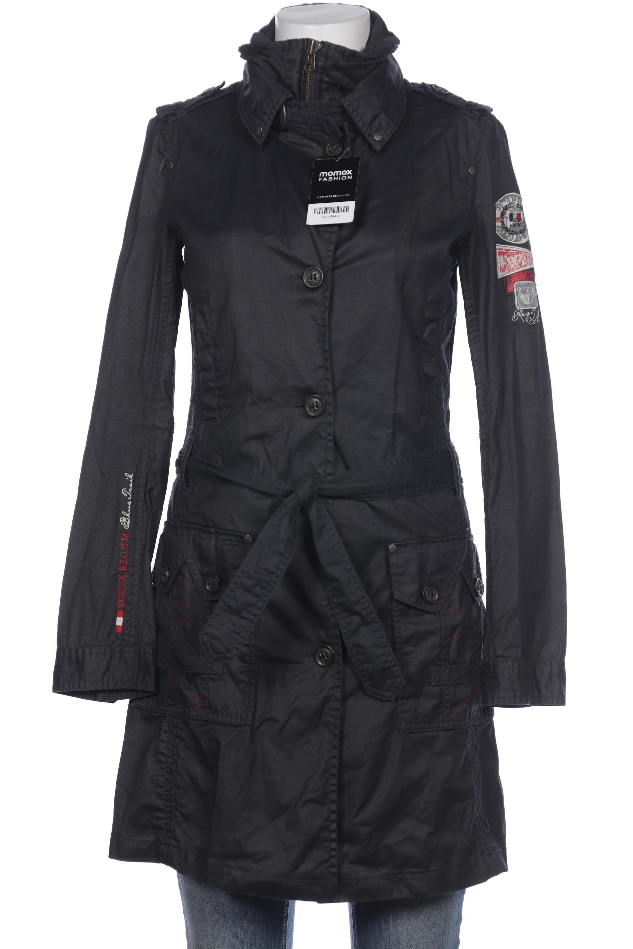 

Soccx Damen Mantel, schwarz, Gr. 38