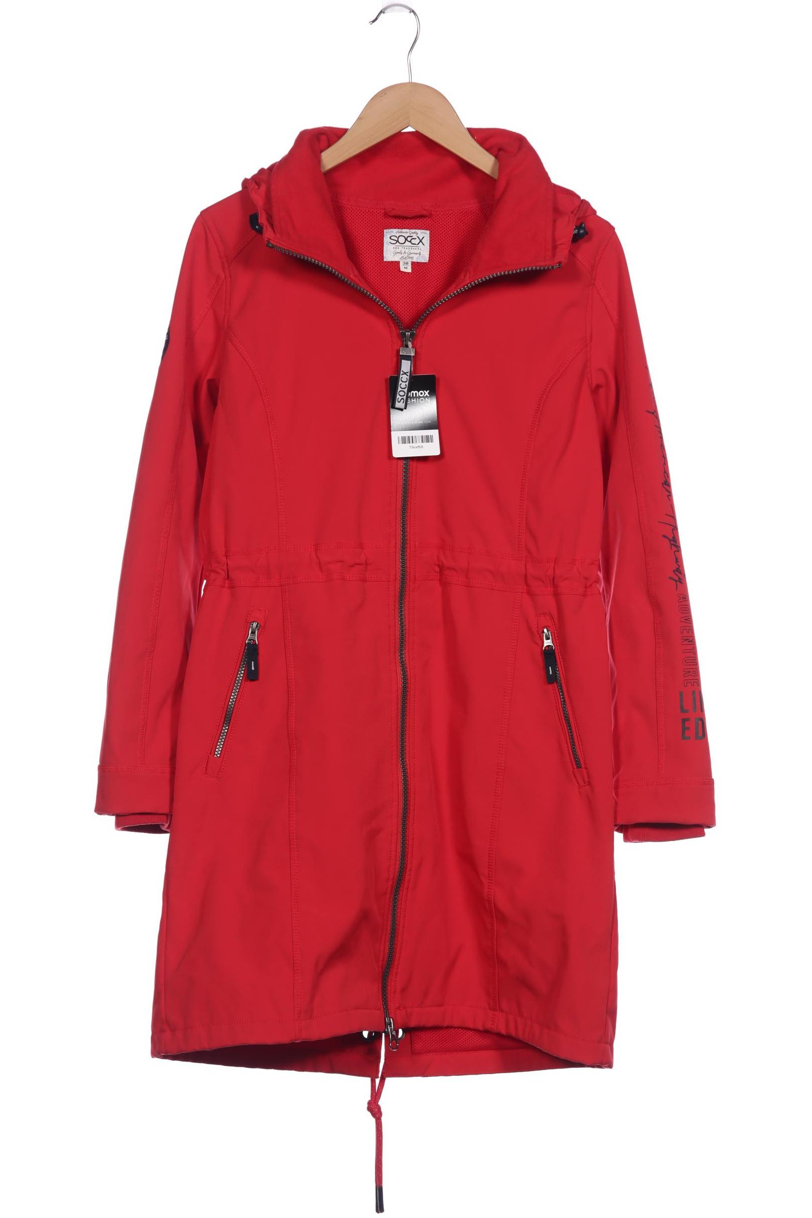 

Soccx Damen Mantel, rot, Gr. 38