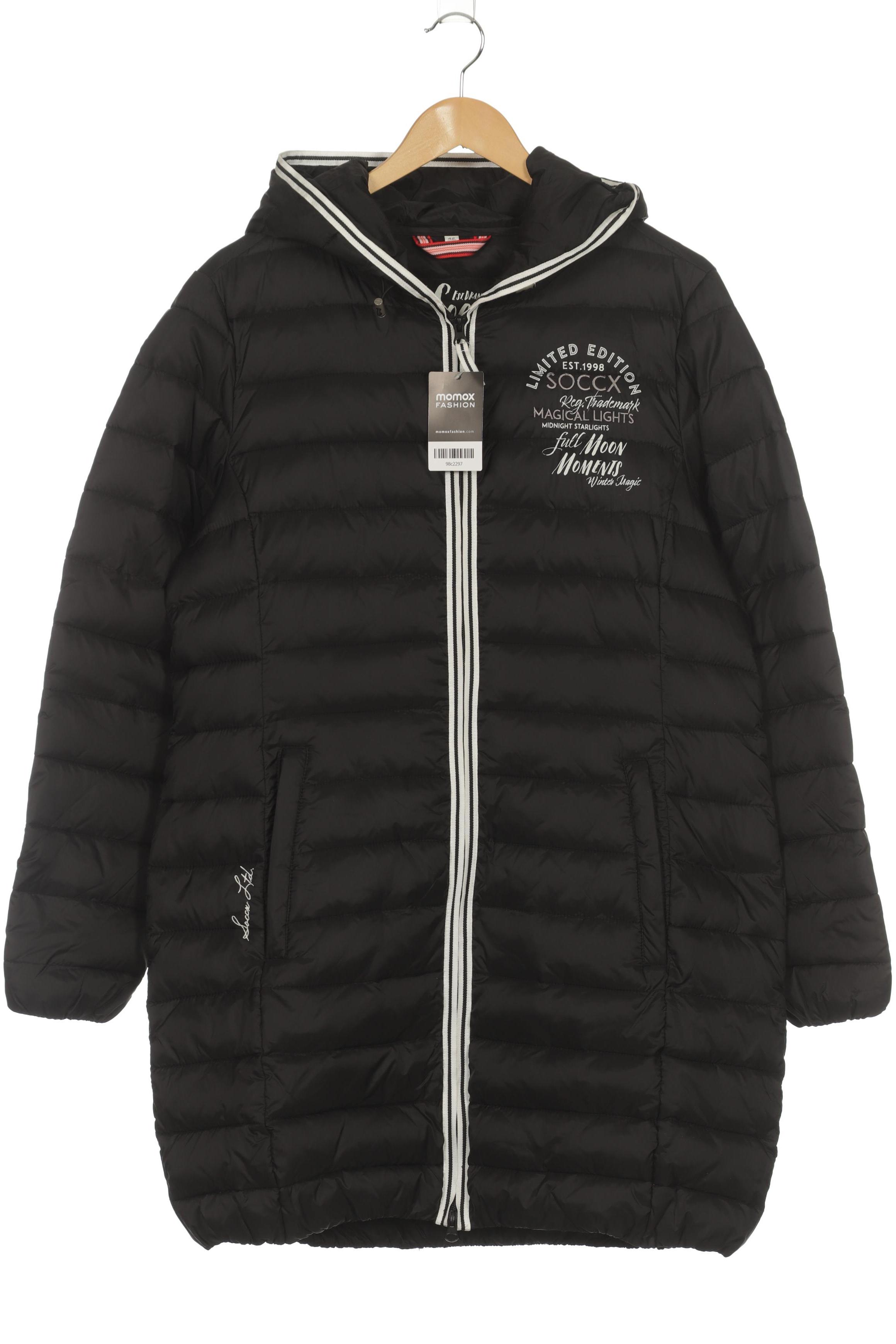 

Soccx Damen Mantel, schwarz, Gr. 44