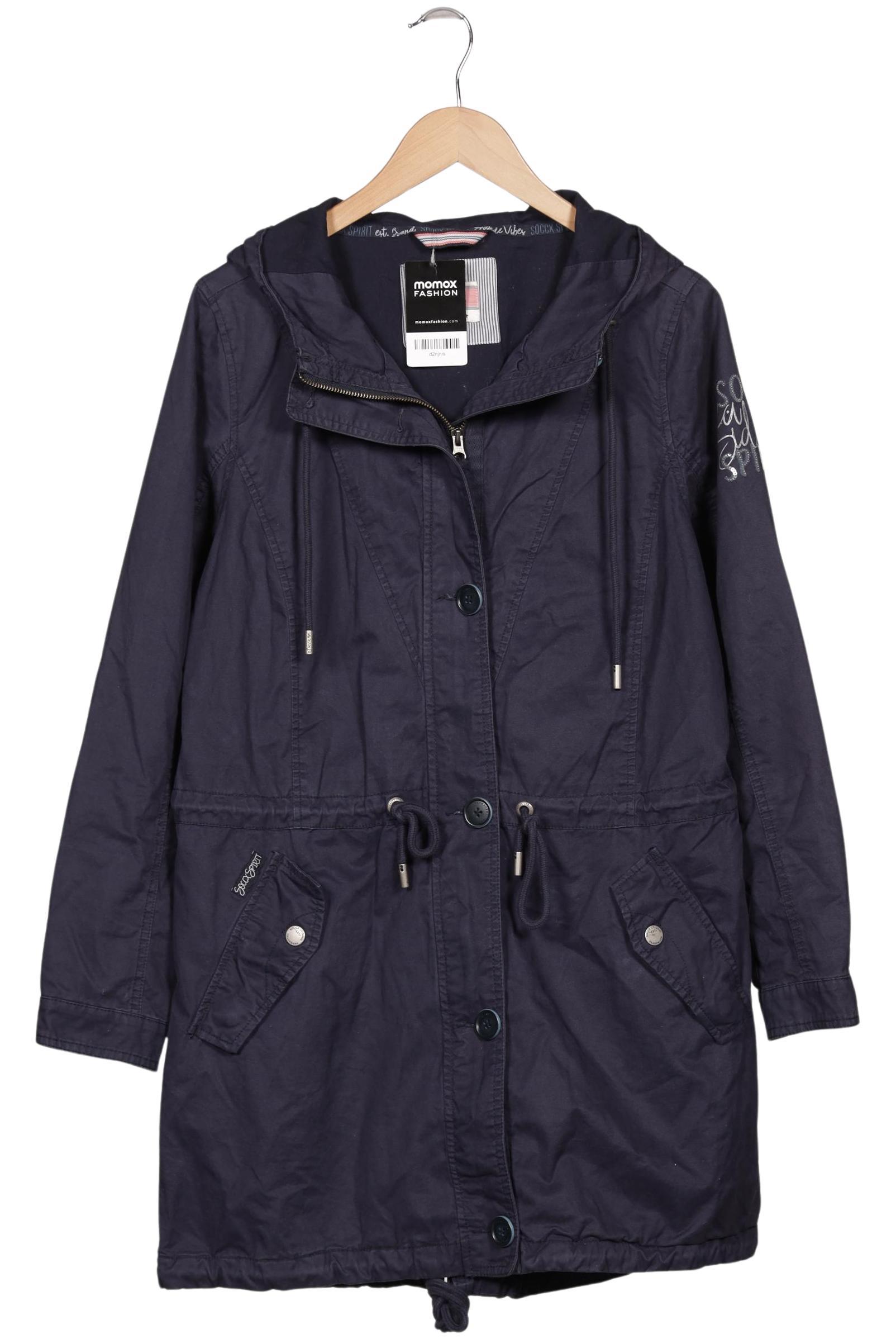 

Soccx Damen Mantel, marineblau, Gr. 44