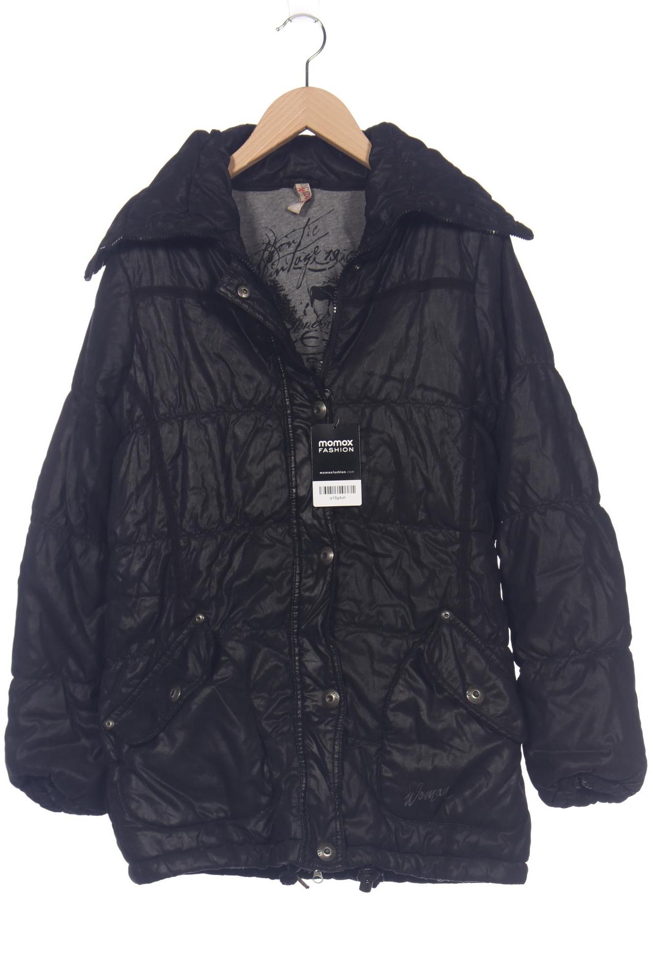 

Soccx Damen Mantel, schwarz, Gr. 38