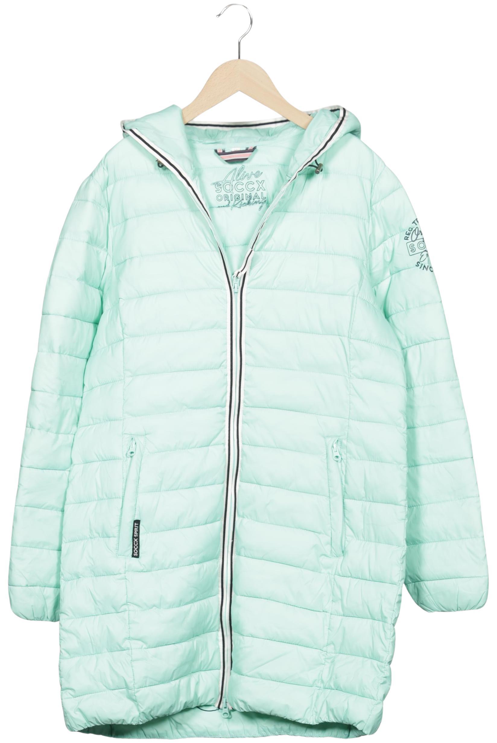 

Soccx Damen Mantel, hellgrün, Gr. 40