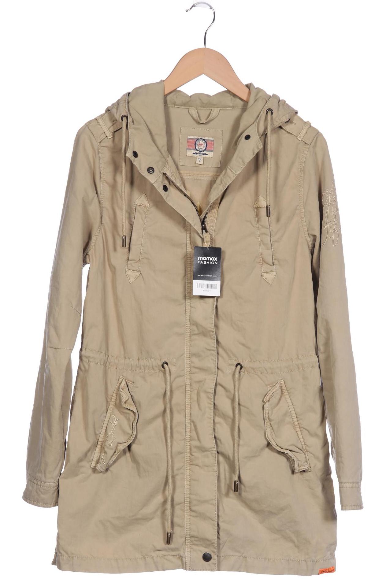 

SOCCX Damen Mantel, beige
