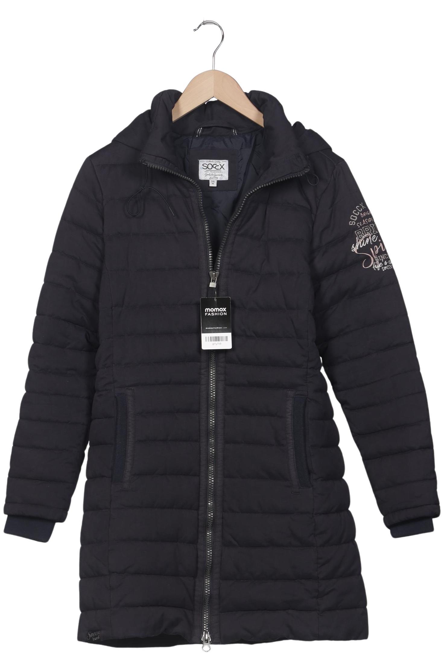 

Soccx Damen Mantel, marineblau, Gr. 38