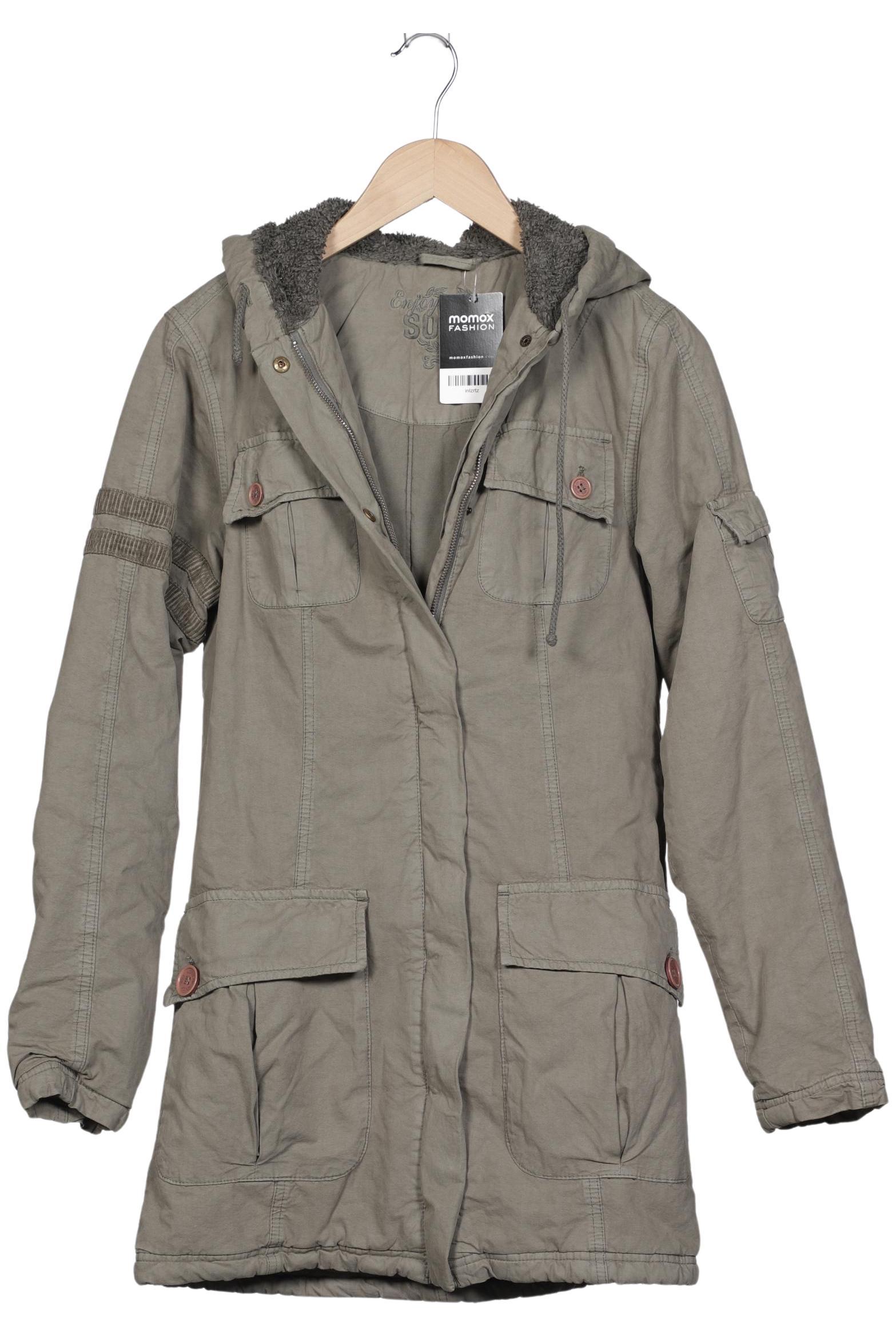 

Soccx Damen Mantel, grün, Gr. 36