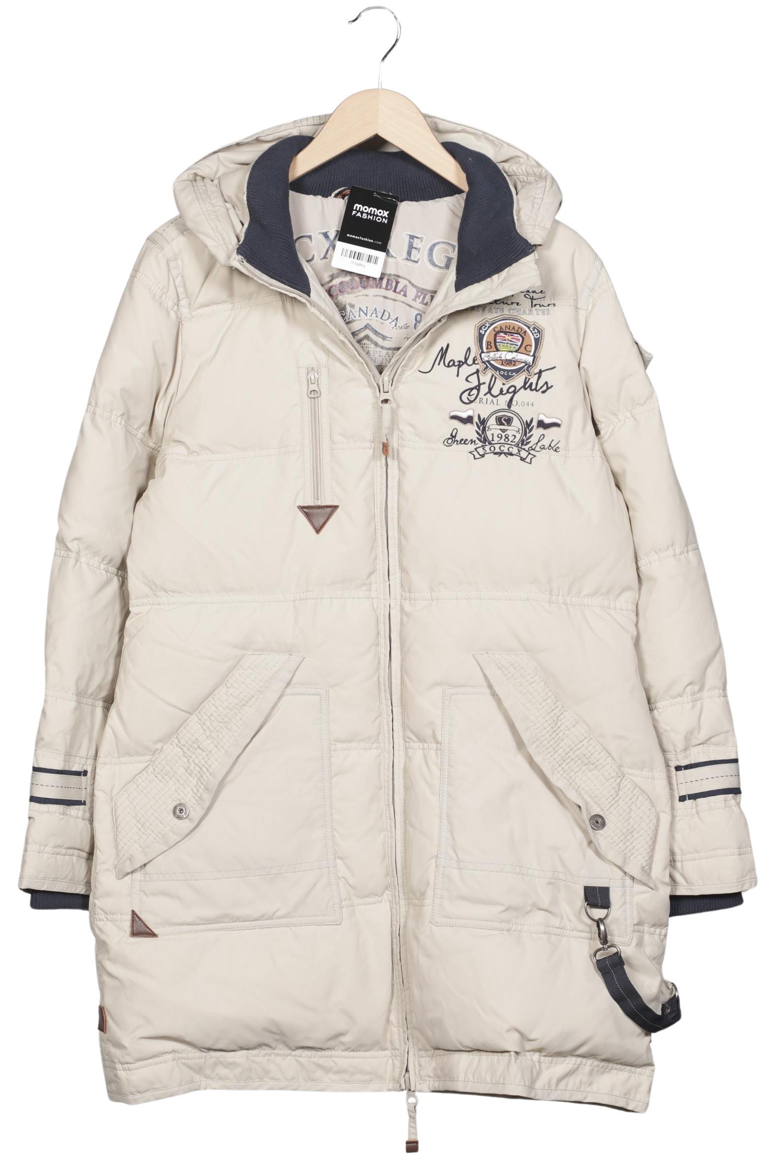 

Soccx Damen Mantel, cremeweiß, Gr. 42