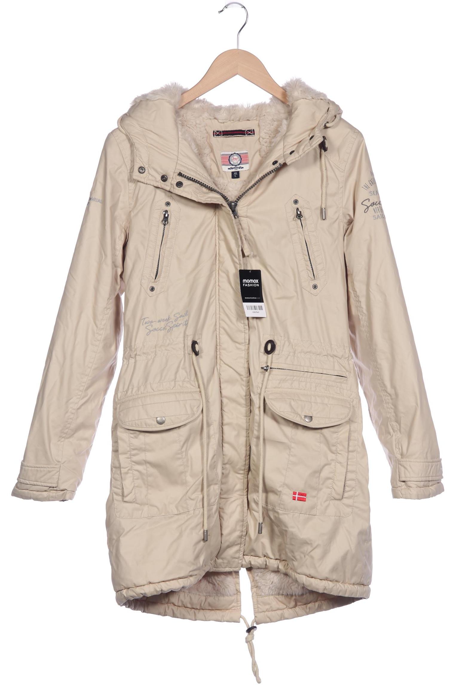 

Soccx Damen Mantel, beige, Gr. 40