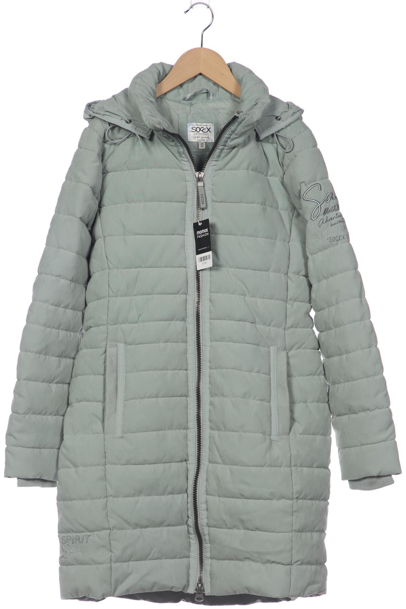 

Soccx Damen Mantel, hellgrün, Gr. 38