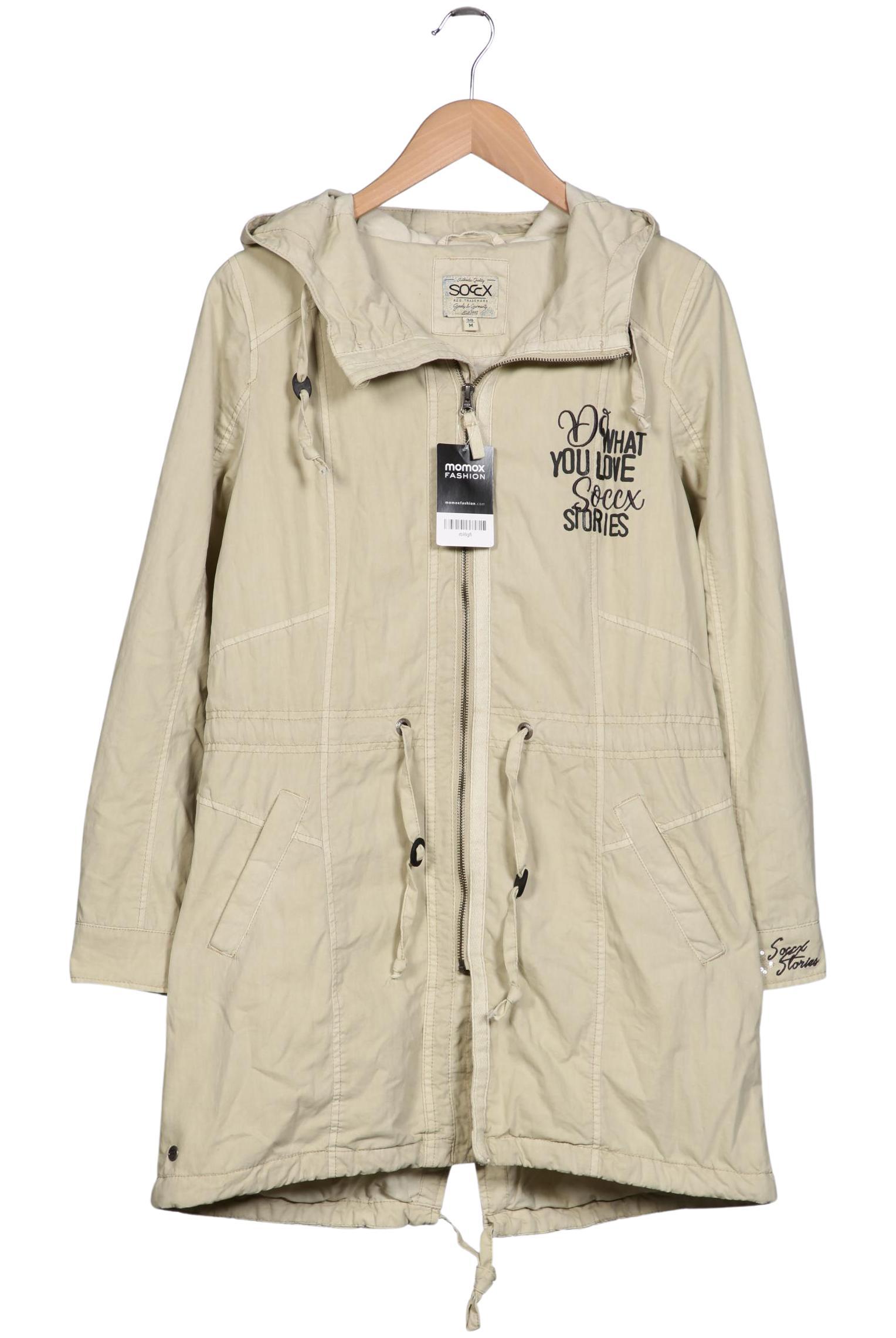 

Soccx Damen Mantel, beige, Gr. 38