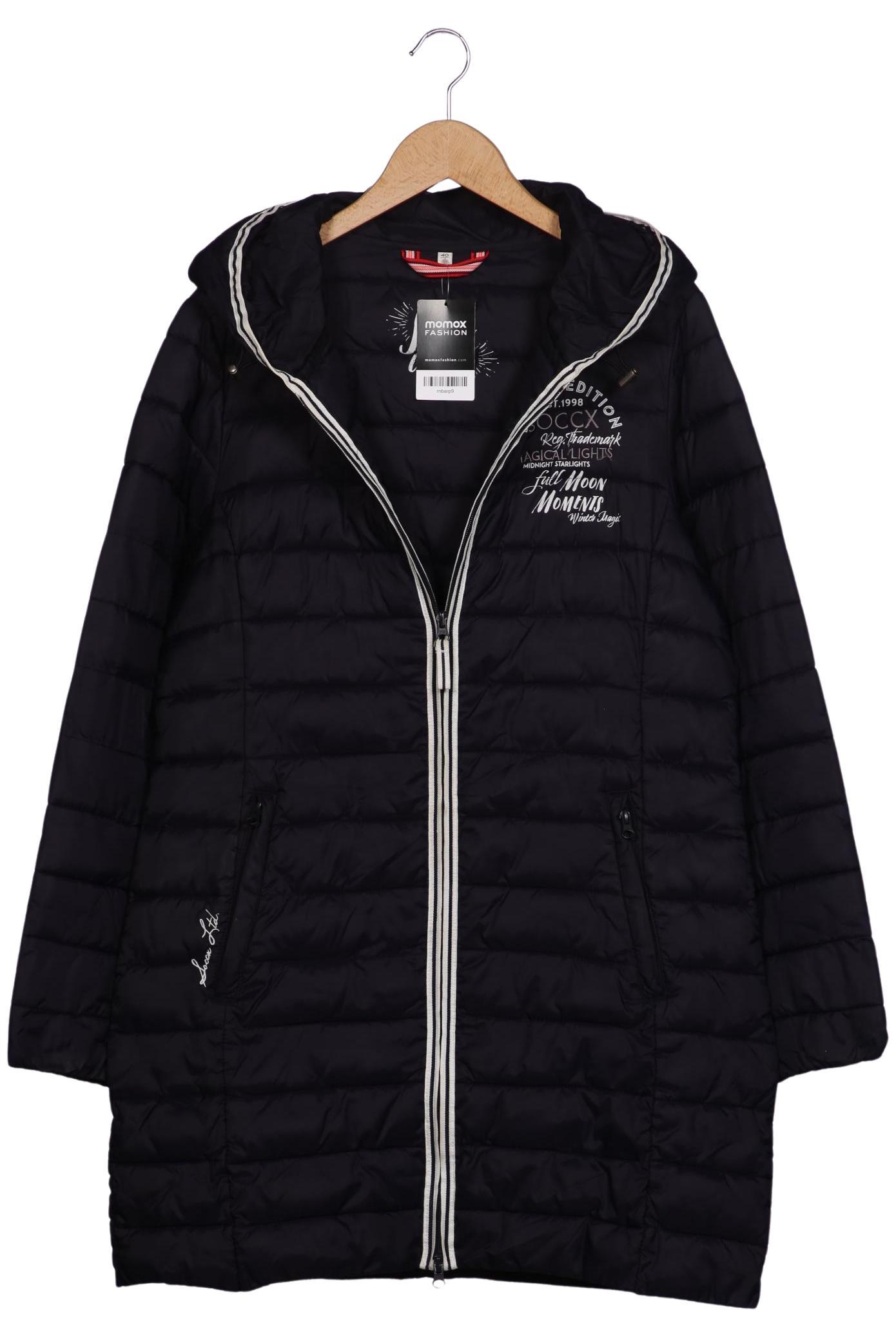 

Soccx Damen Mantel, schwarz, Gr. 40