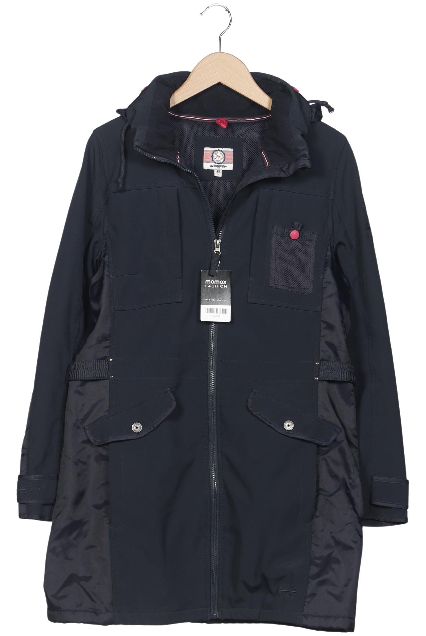

Soccx Damen Mantel, marineblau, Gr. 40