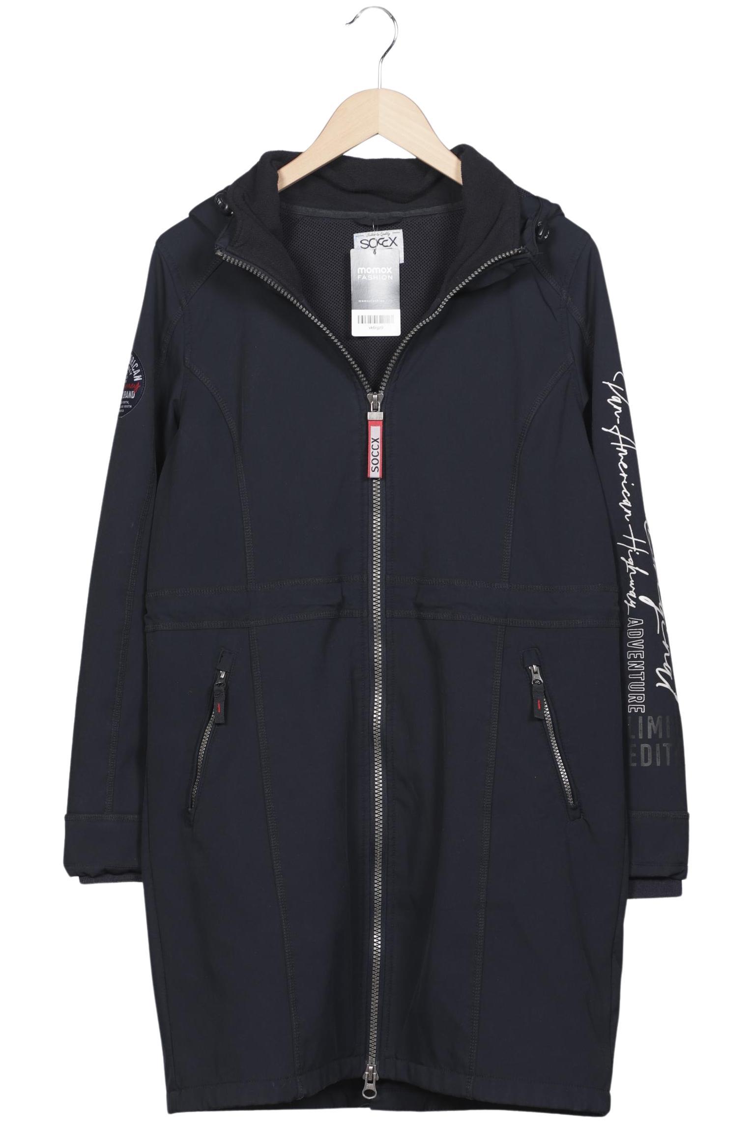 

Soccx Damen Mantel, marineblau, Gr. 38