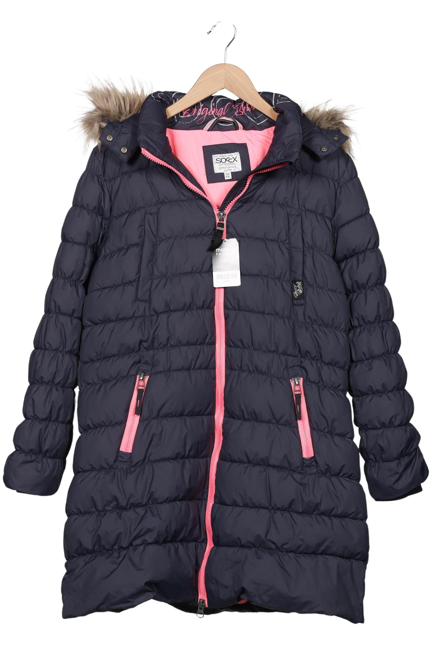 

Soccx Damen Mantel, marineblau, Gr. 44