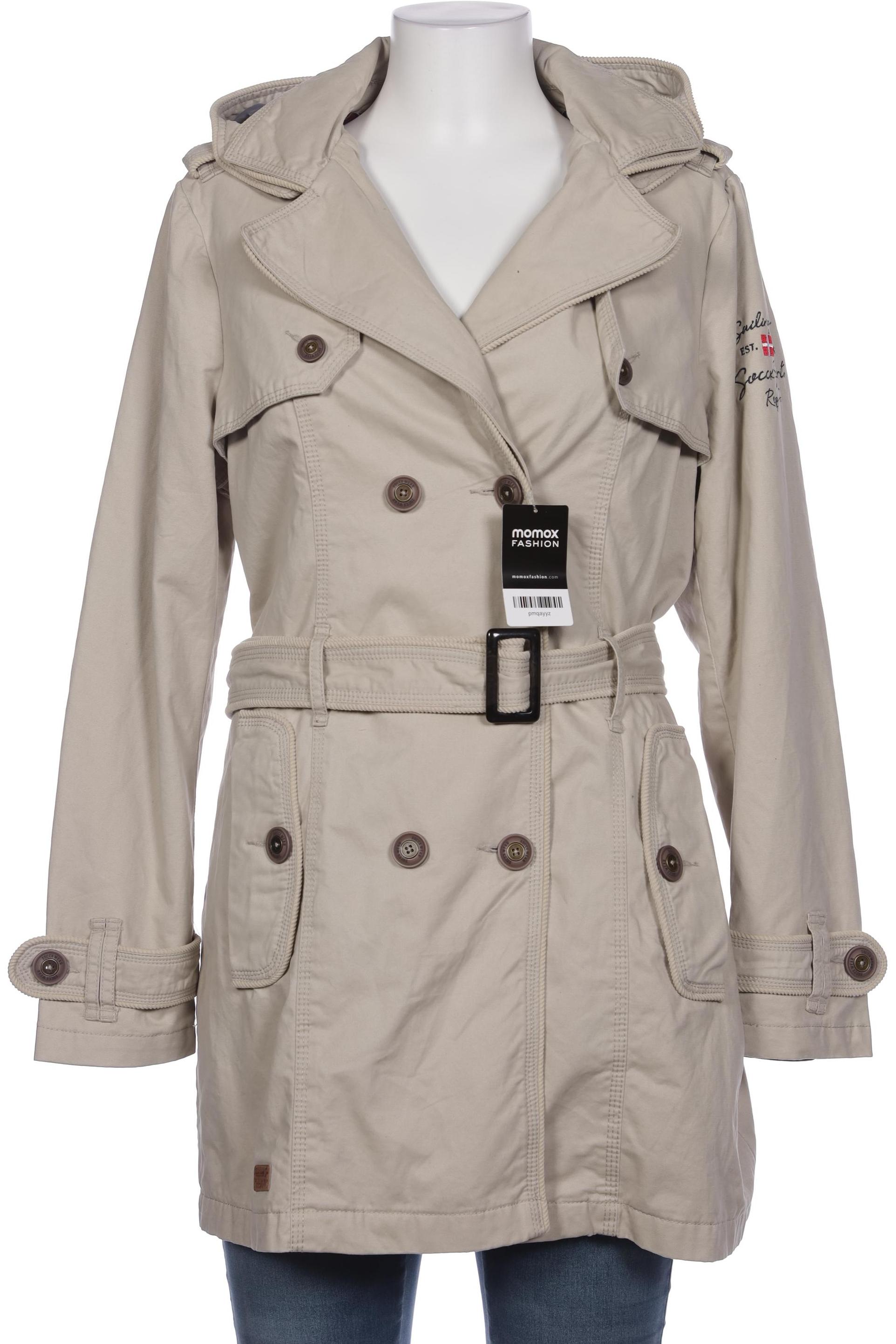 

Soccx Damen Mantel, cremeweiß, Gr. 40