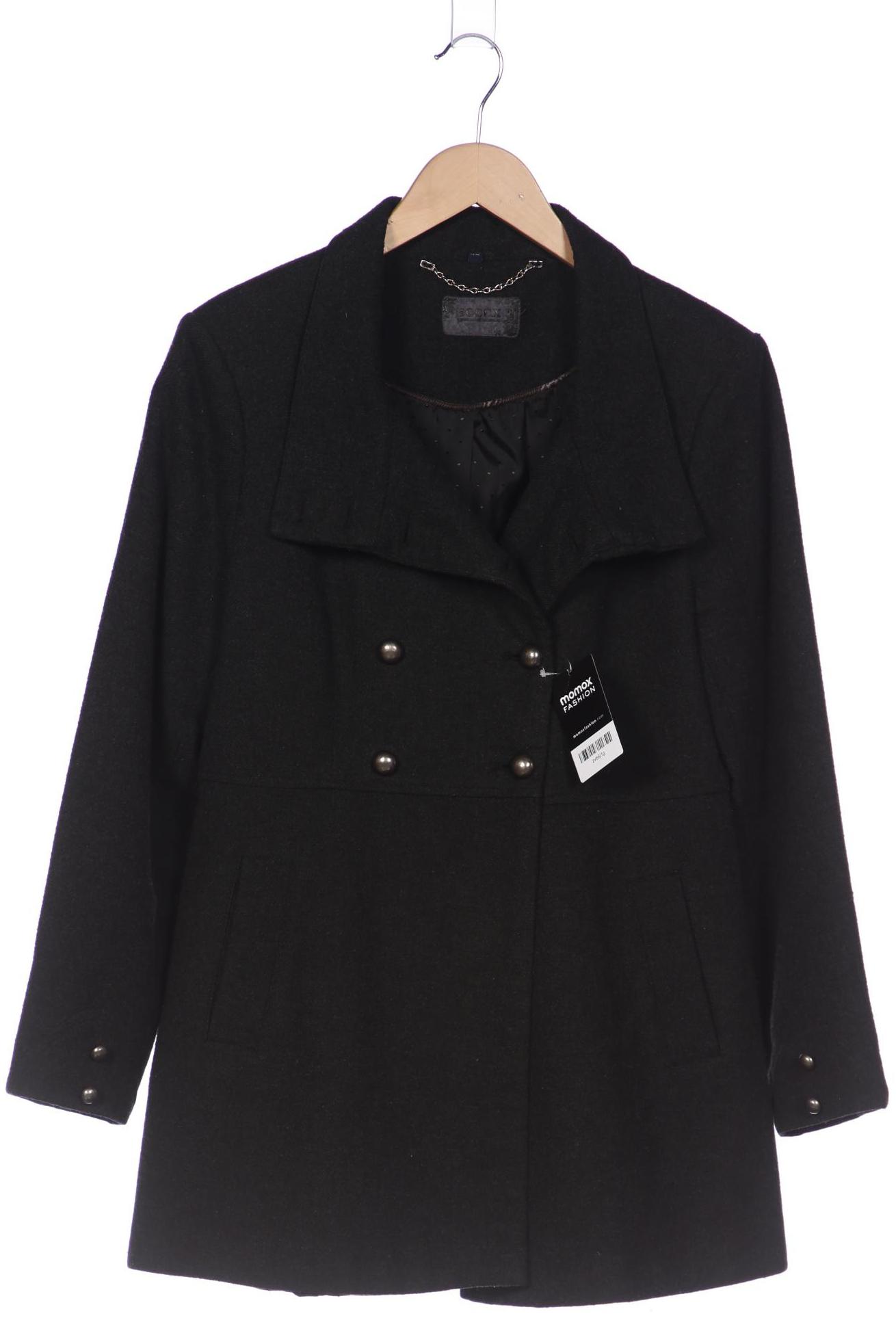 

Soccx Damen Mantel, schwarz, Gr. 44