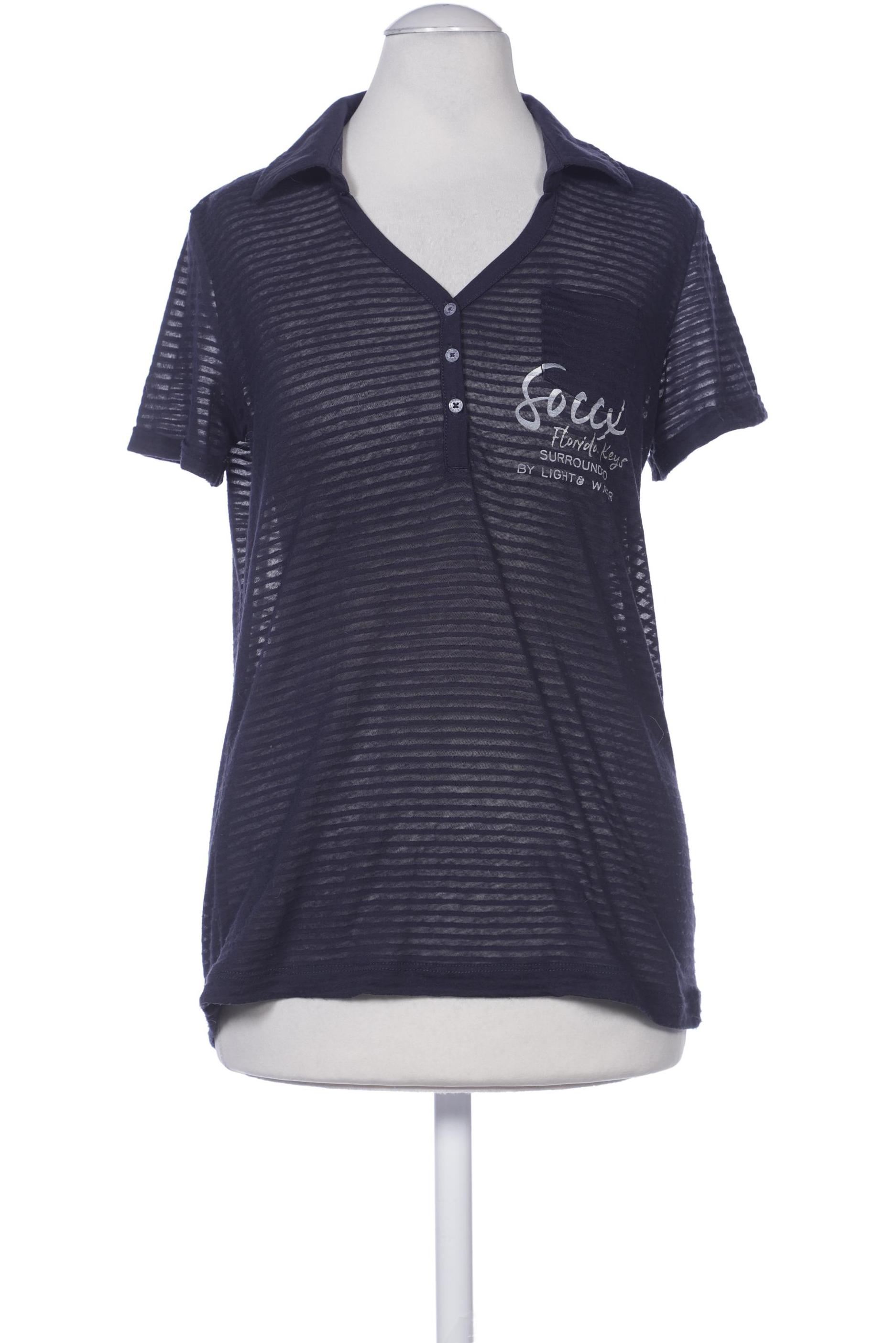 

Soccx Damen Poloshirt, marineblau, Gr. 36