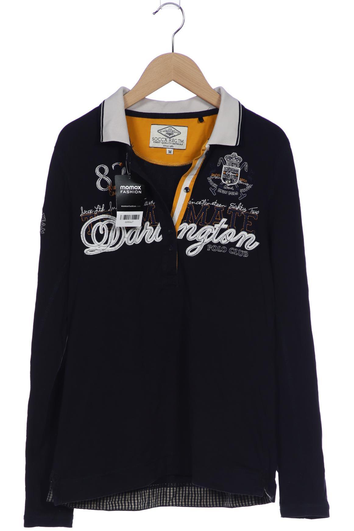 

Soccx Damen Poloshirt, marineblau, Gr. 38