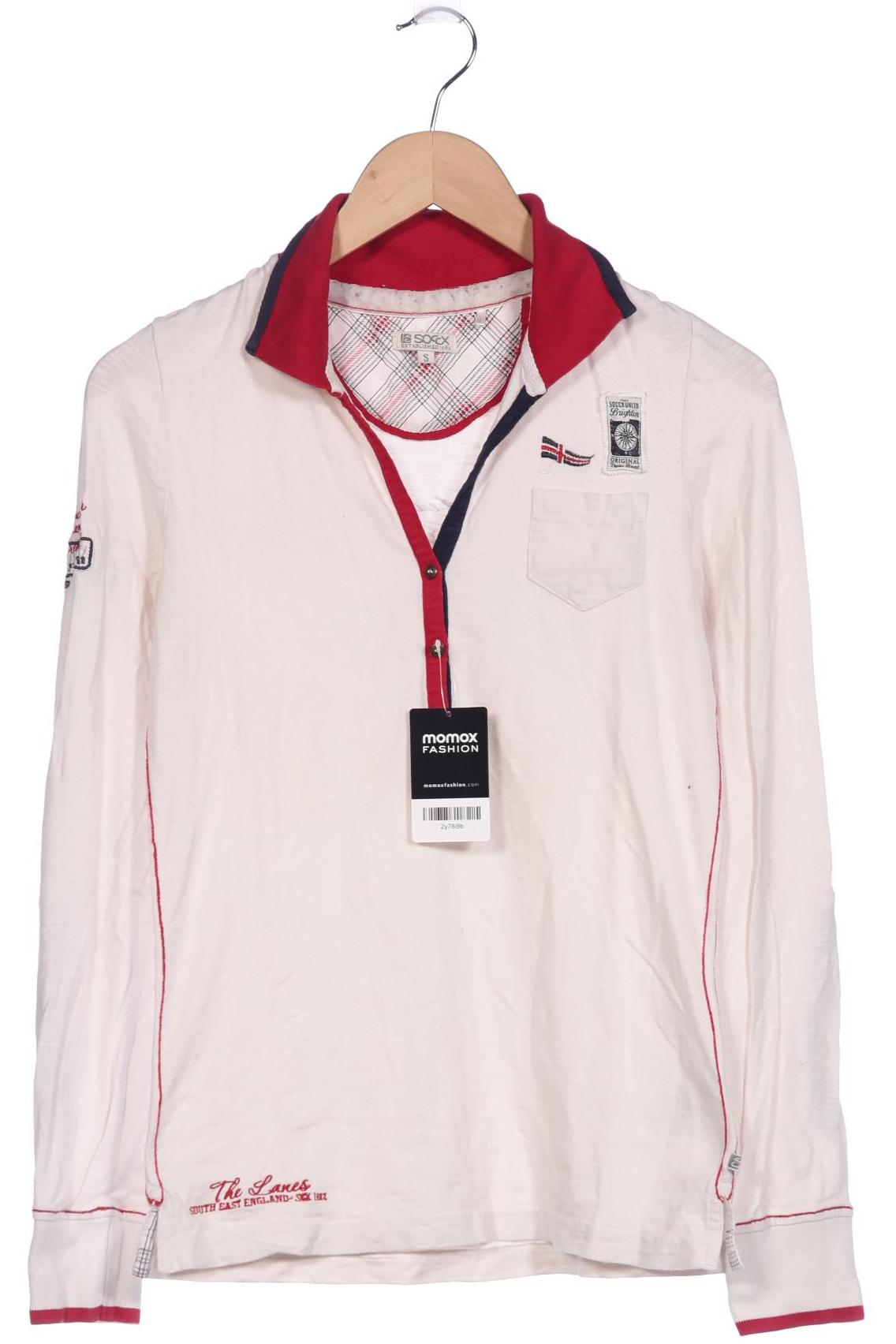 

Soccx Damen Poloshirt, weiß, Gr. 36