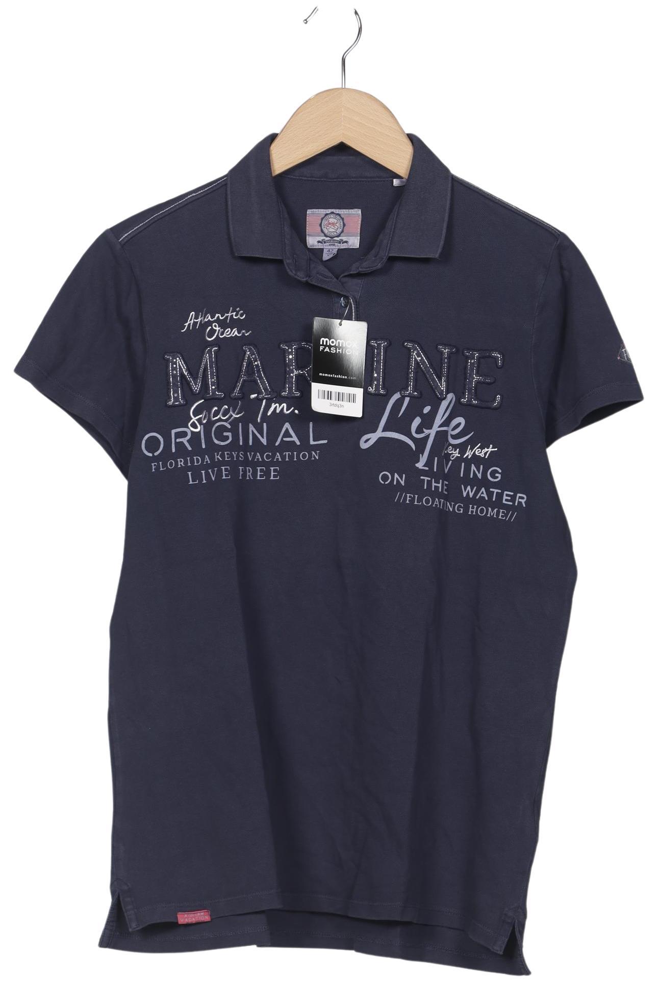 

Soccx Damen Poloshirt, marineblau, Gr. 42