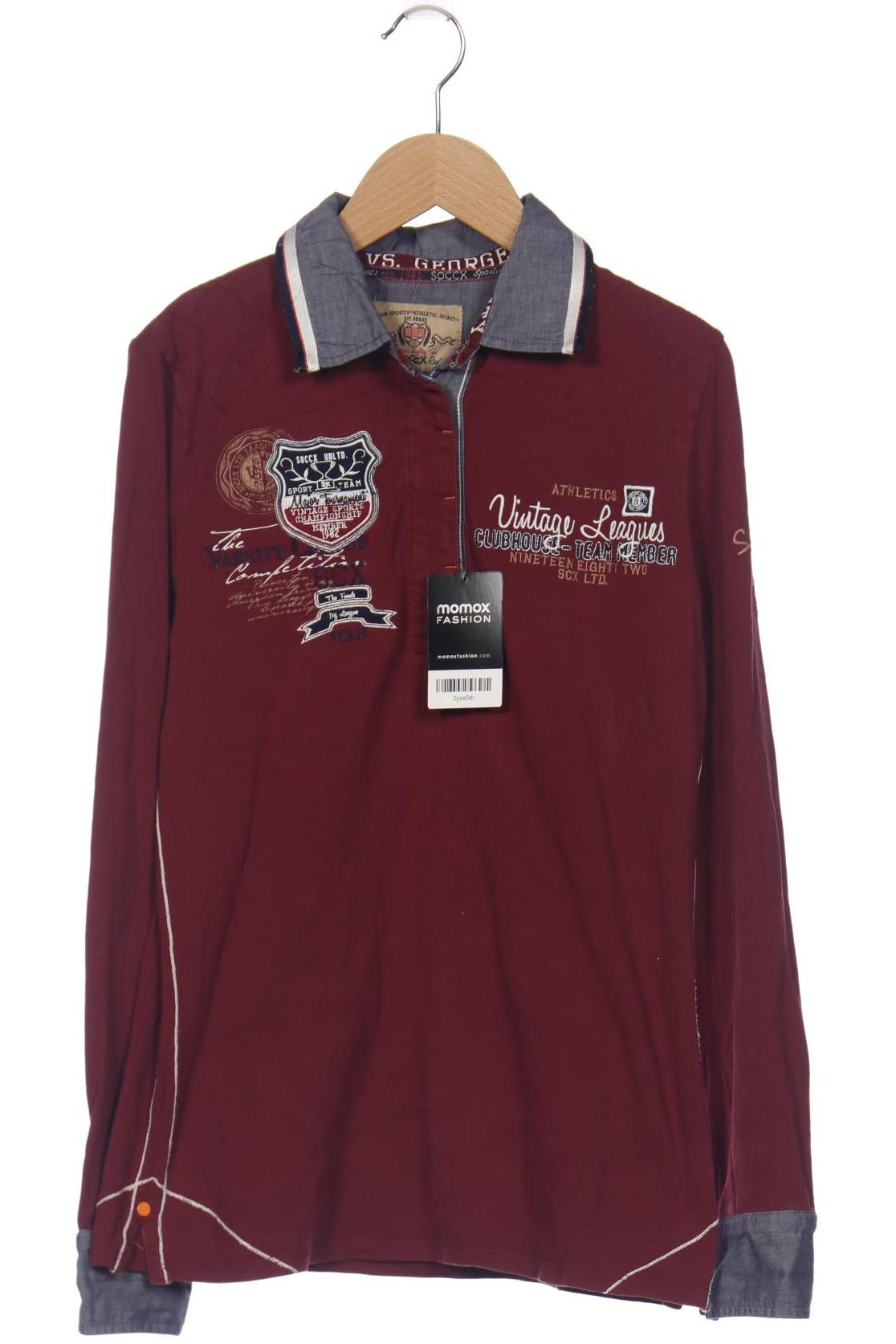 

SOCCX Damen Poloshirt, bordeaux