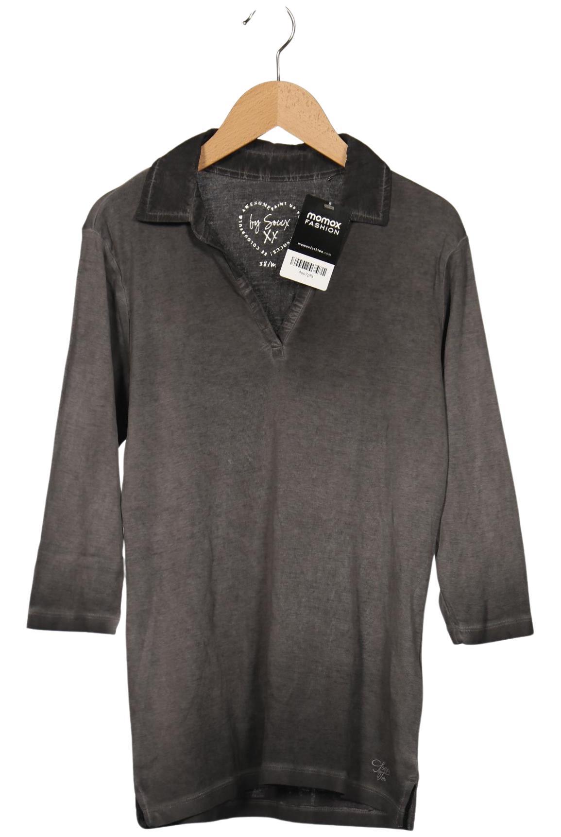 

Soccx Damen Poloshirt, grau, Gr. 38