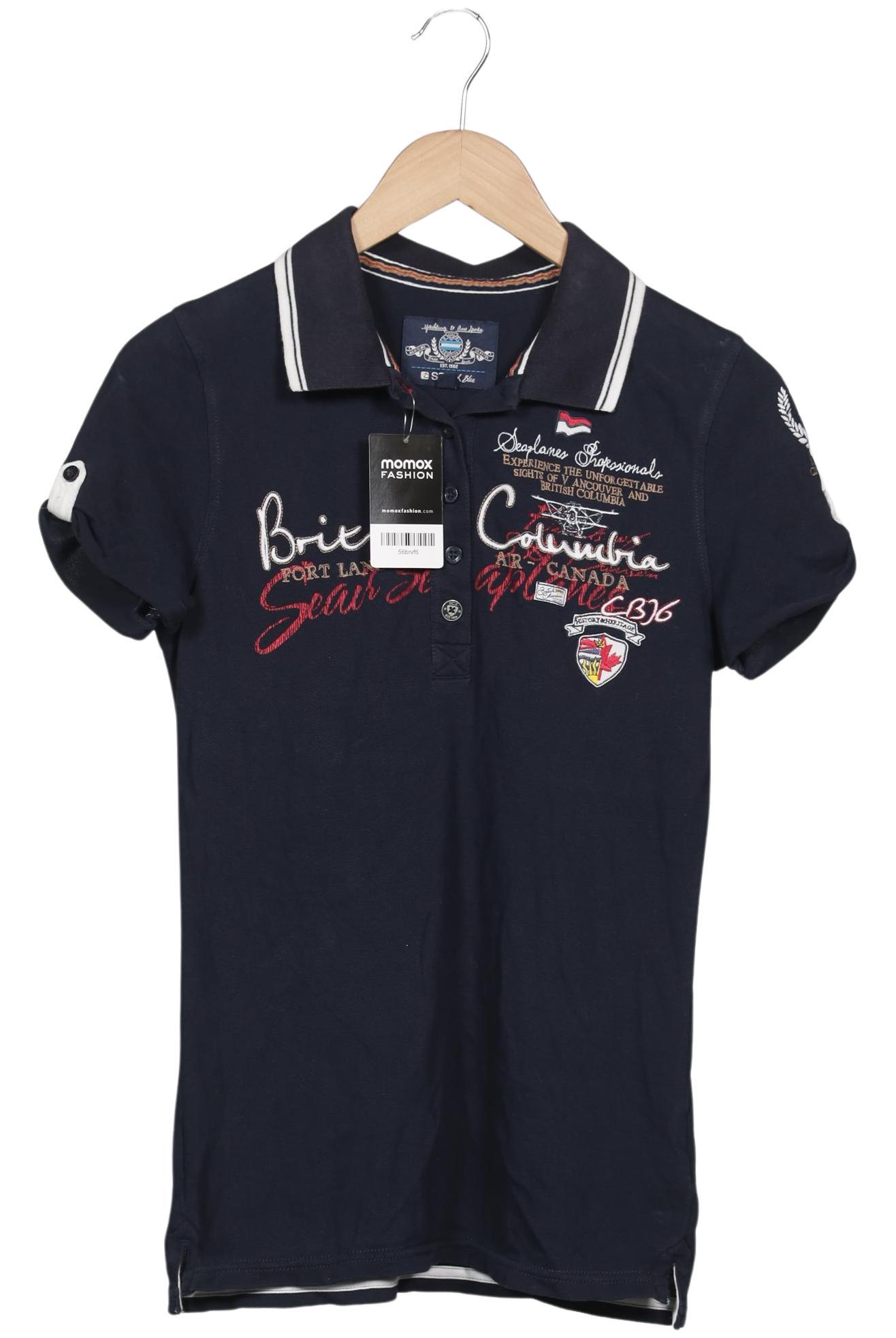 

Soccx Damen Poloshirt, marineblau, Gr. 38