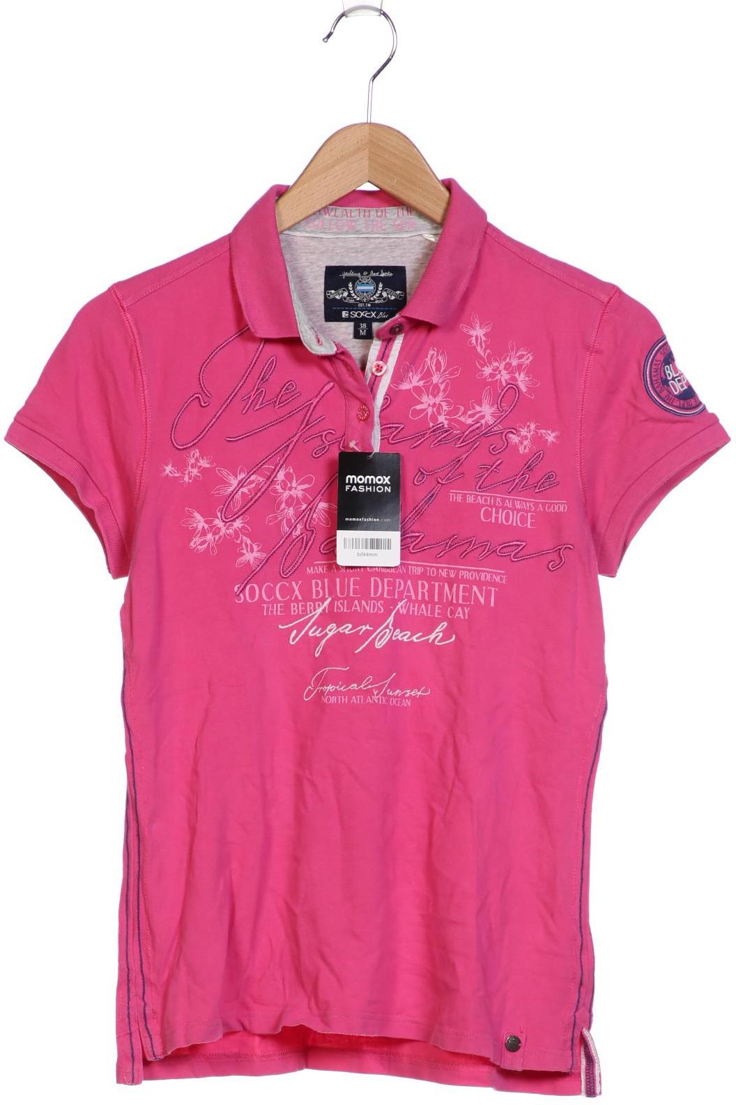 

Soccx Damen Poloshirt, pink, Gr. 38
