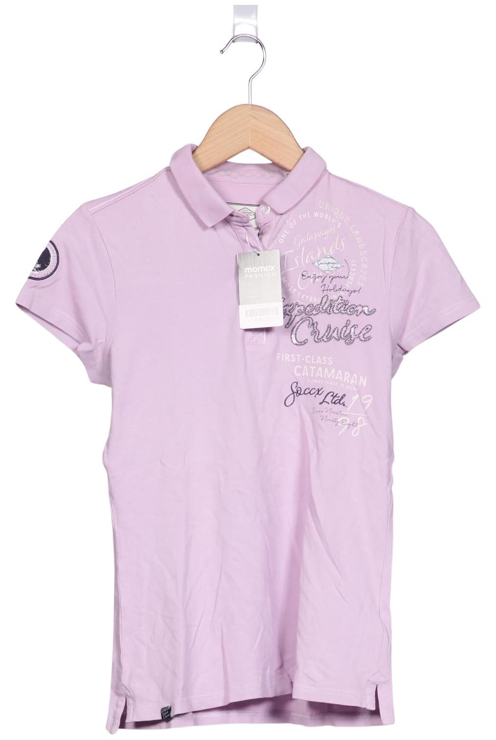 

Soccx Damen Poloshirt, flieder, Gr. 36