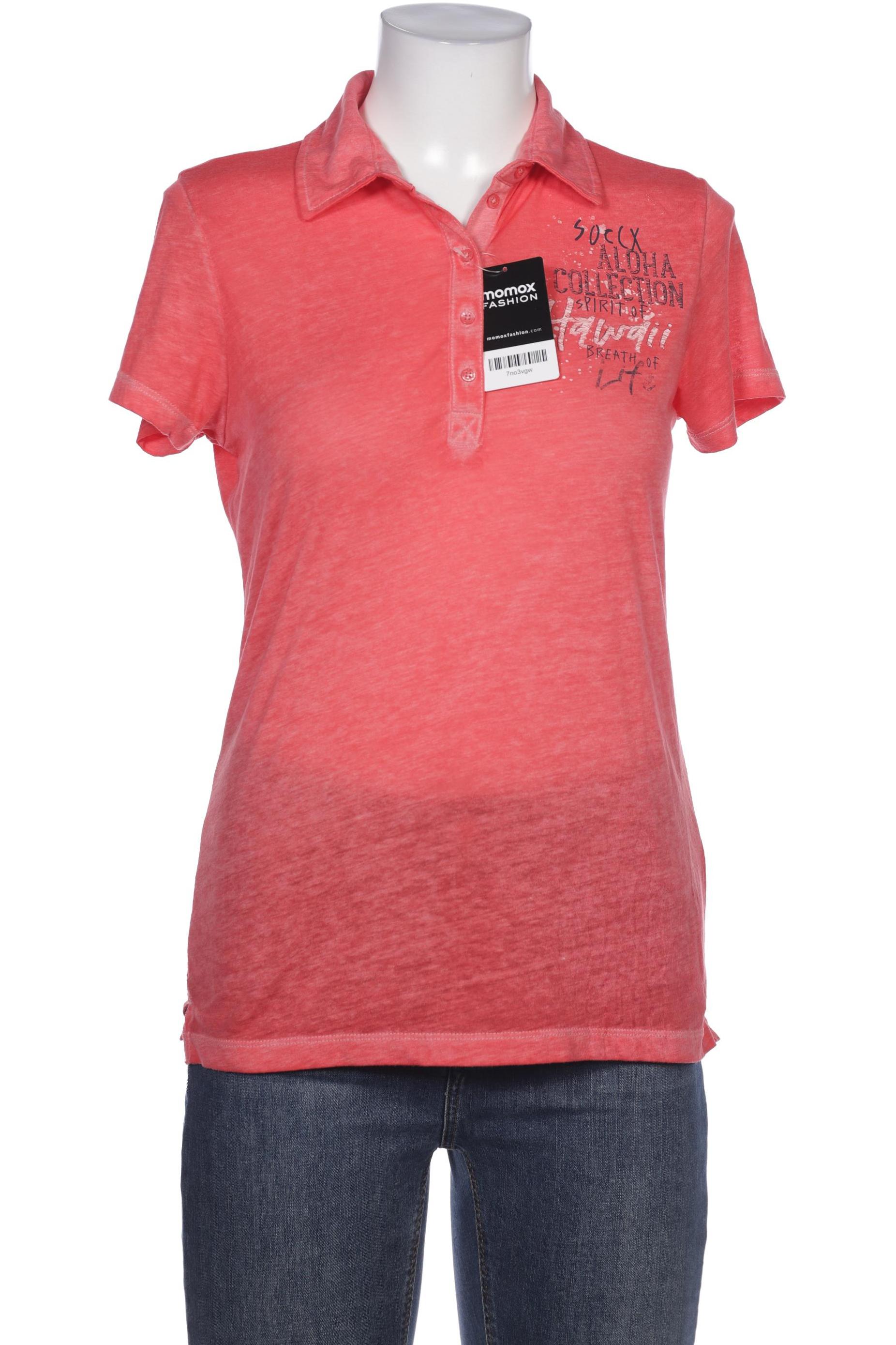 

SOCCX Damen Poloshirt, pink
