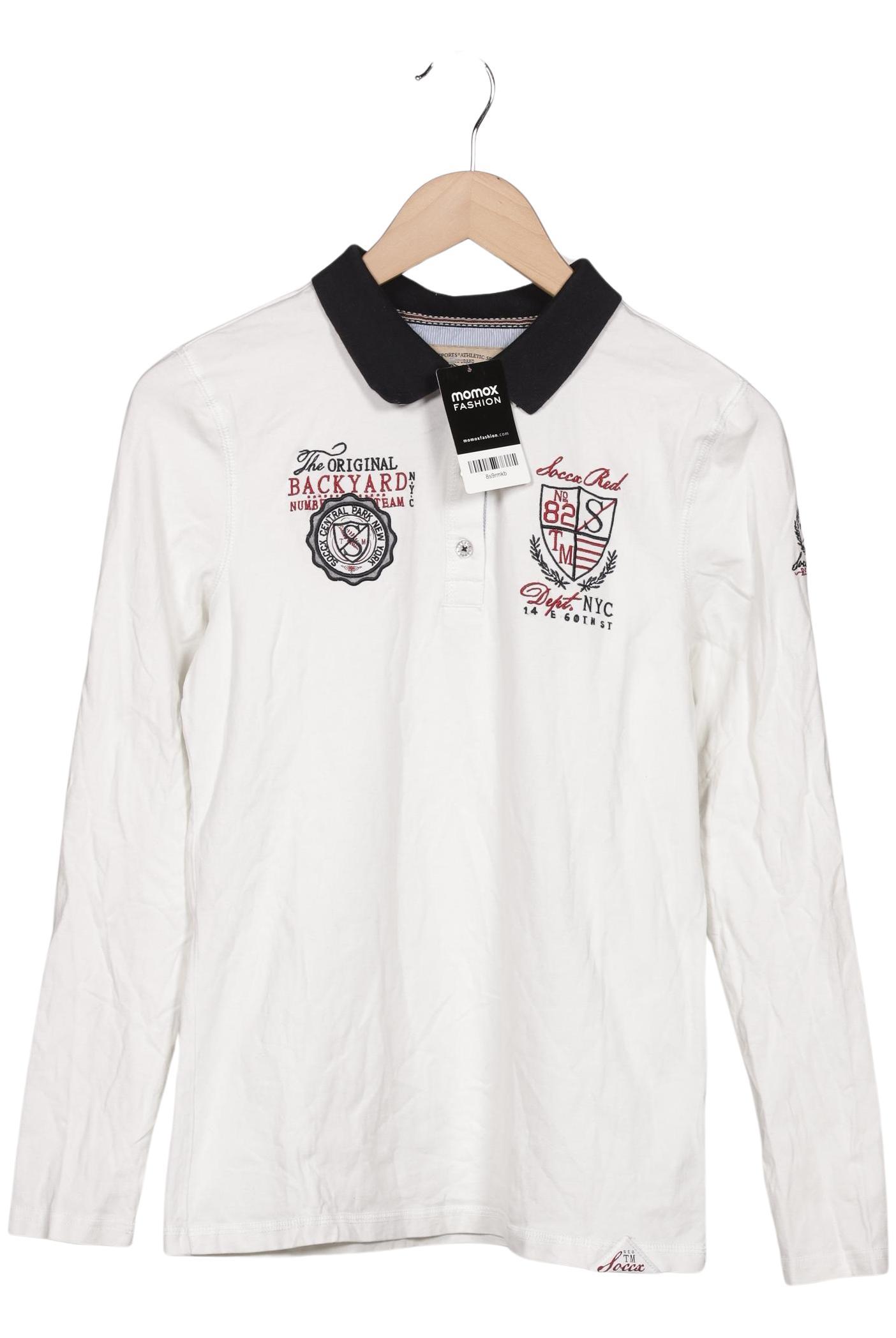 

Soccx Damen Poloshirt, weiß, Gr. 38