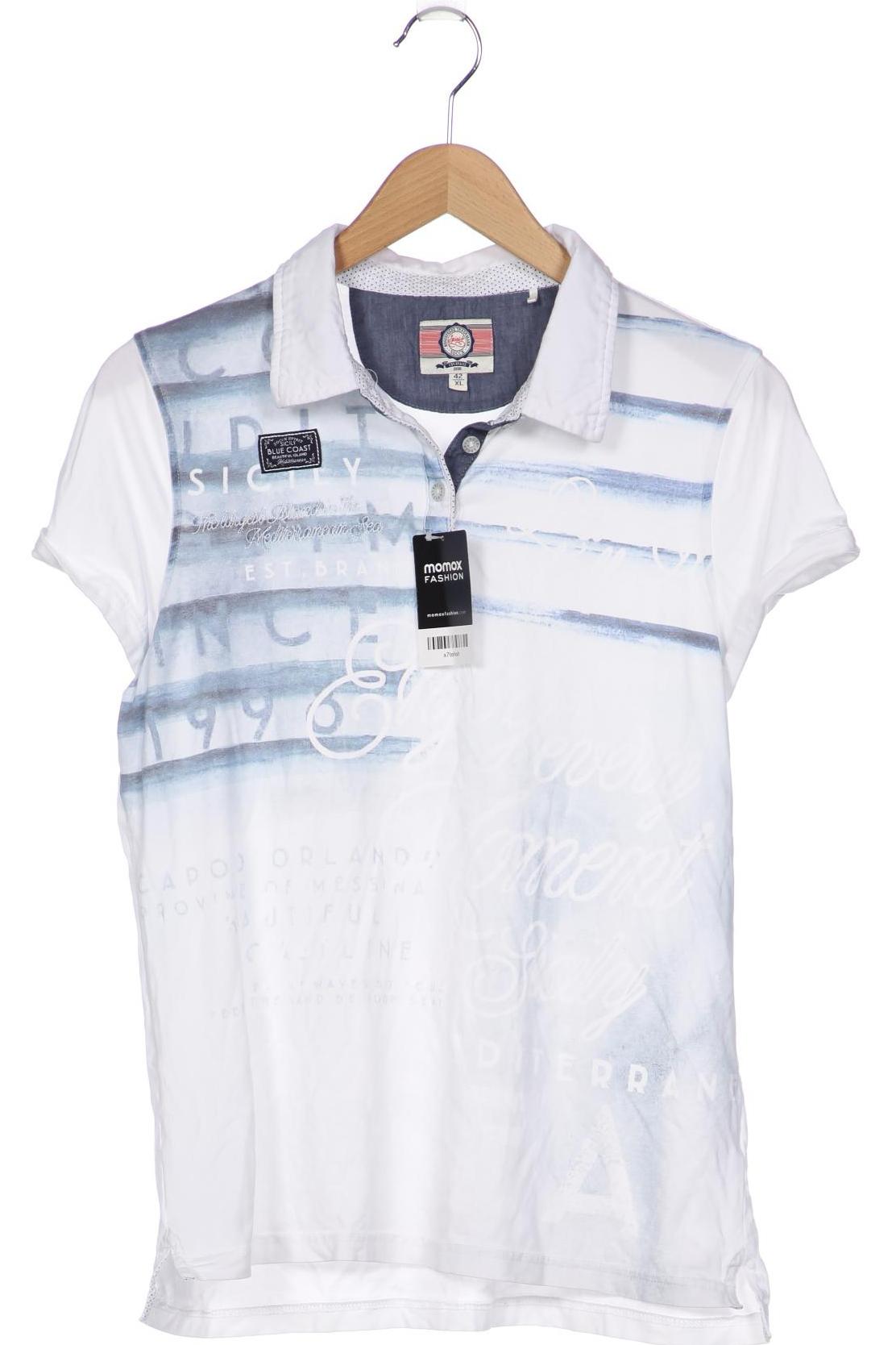 

Soccx Damen Poloshirt, weiß, Gr. 42