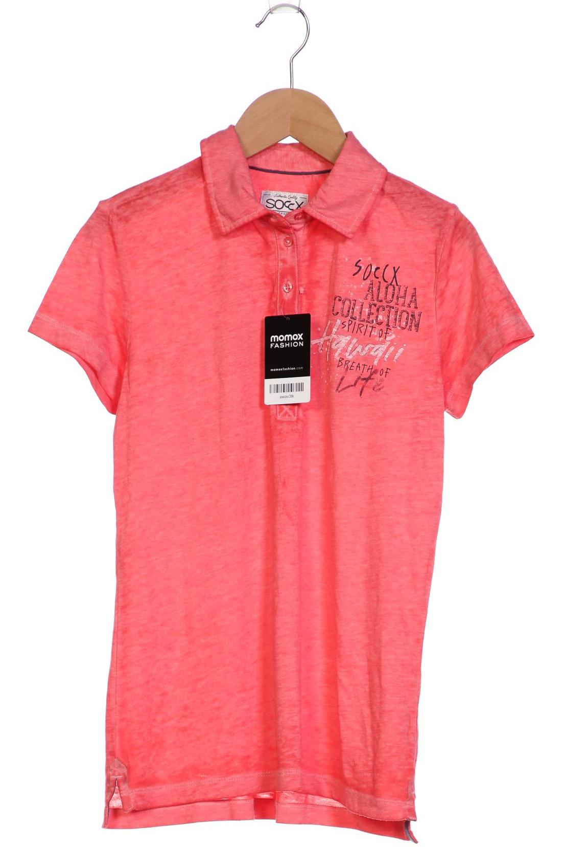 

Soccx Damen Poloshirt, pink, Gr. 36