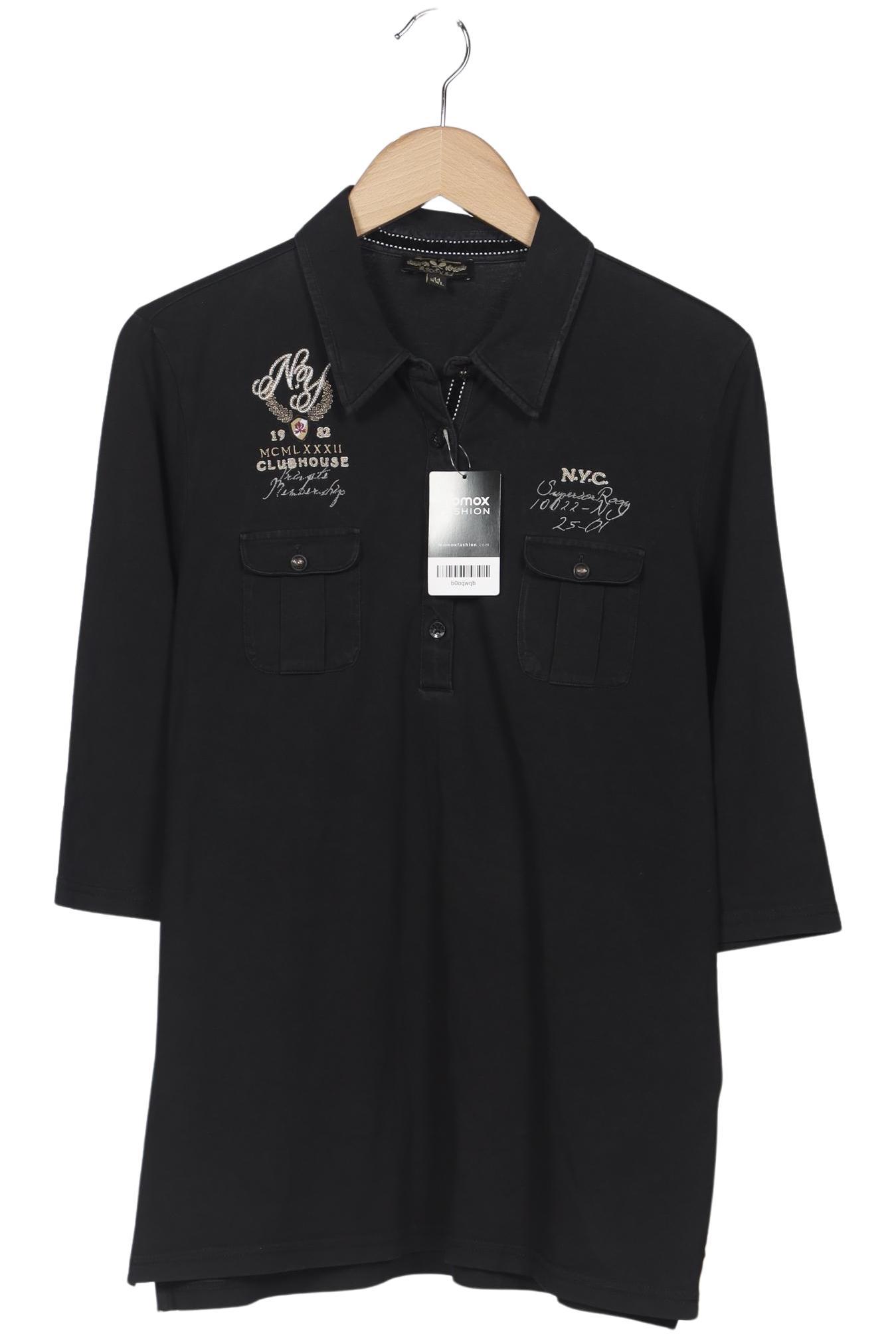 

Soccx Damen Poloshirt, schwarz, Gr. 44