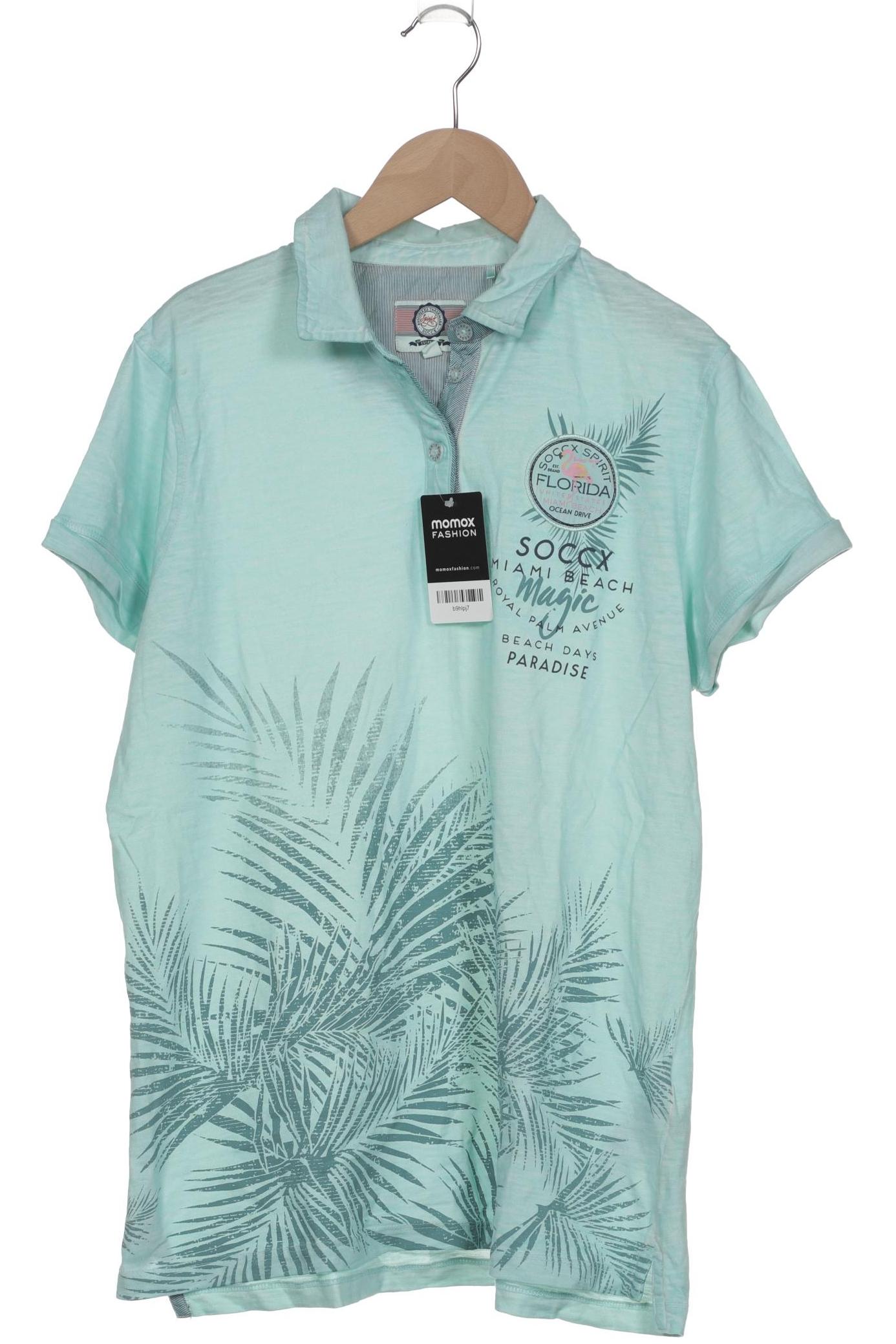 

Soccx Damen Poloshirt, türkis, Gr. 42