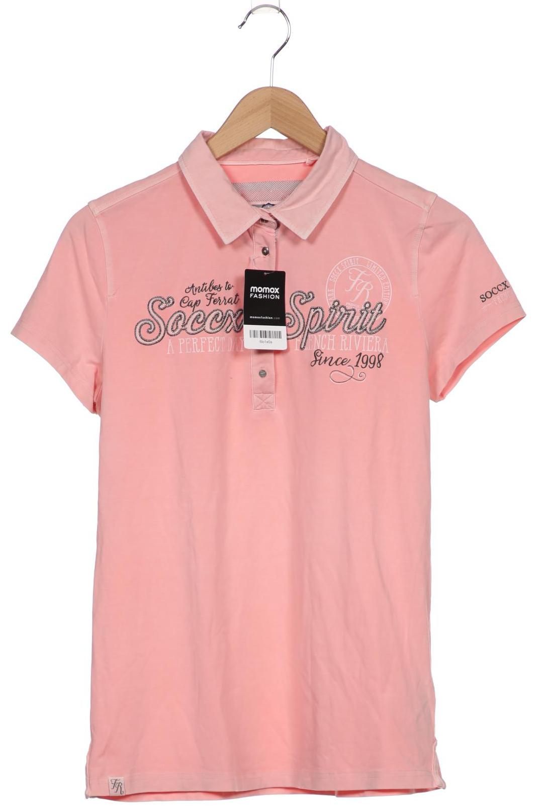 

Soccx Damen Poloshirt, pink, Gr. 42