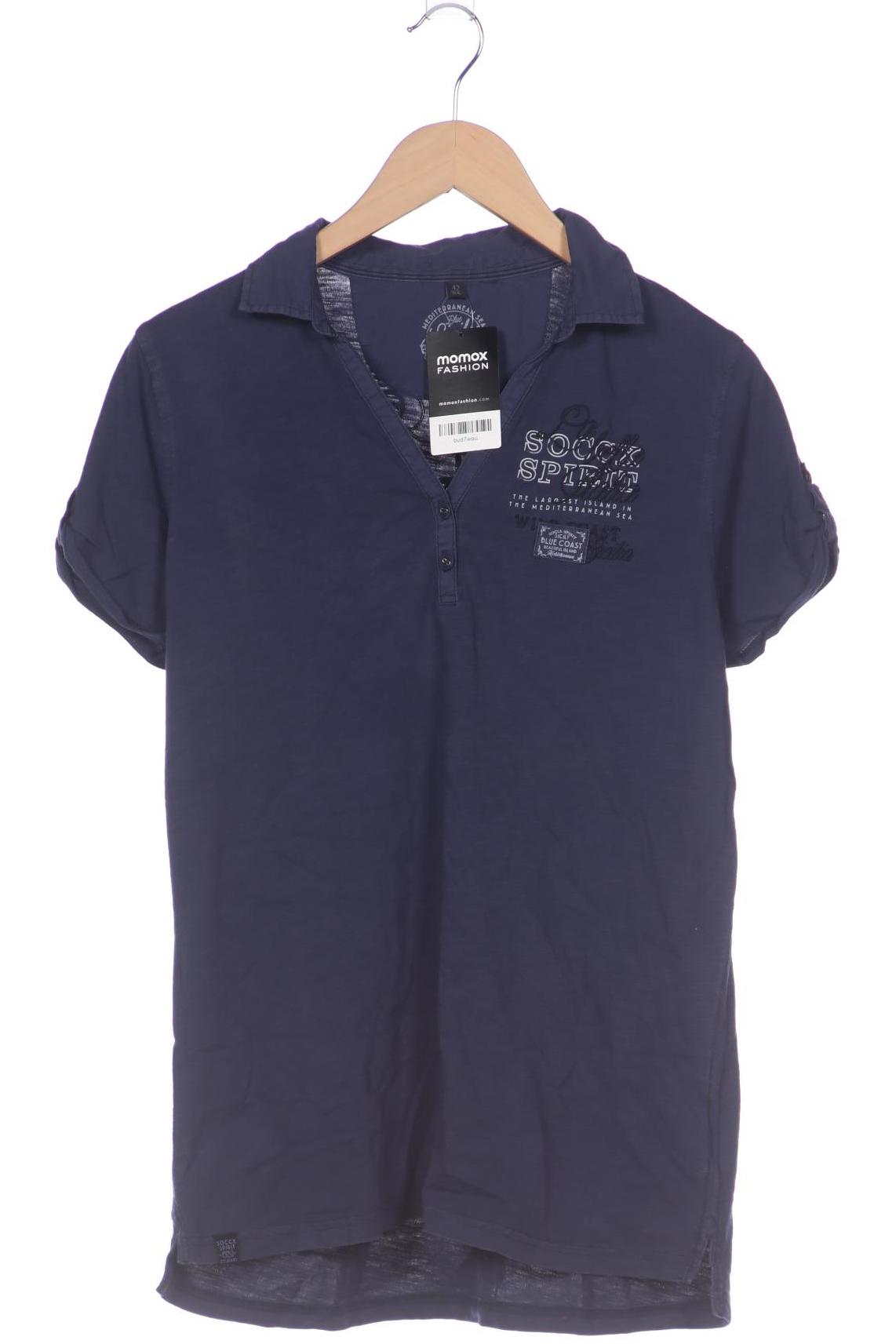 

Soccx Damen Poloshirt, marineblau, Gr. 42