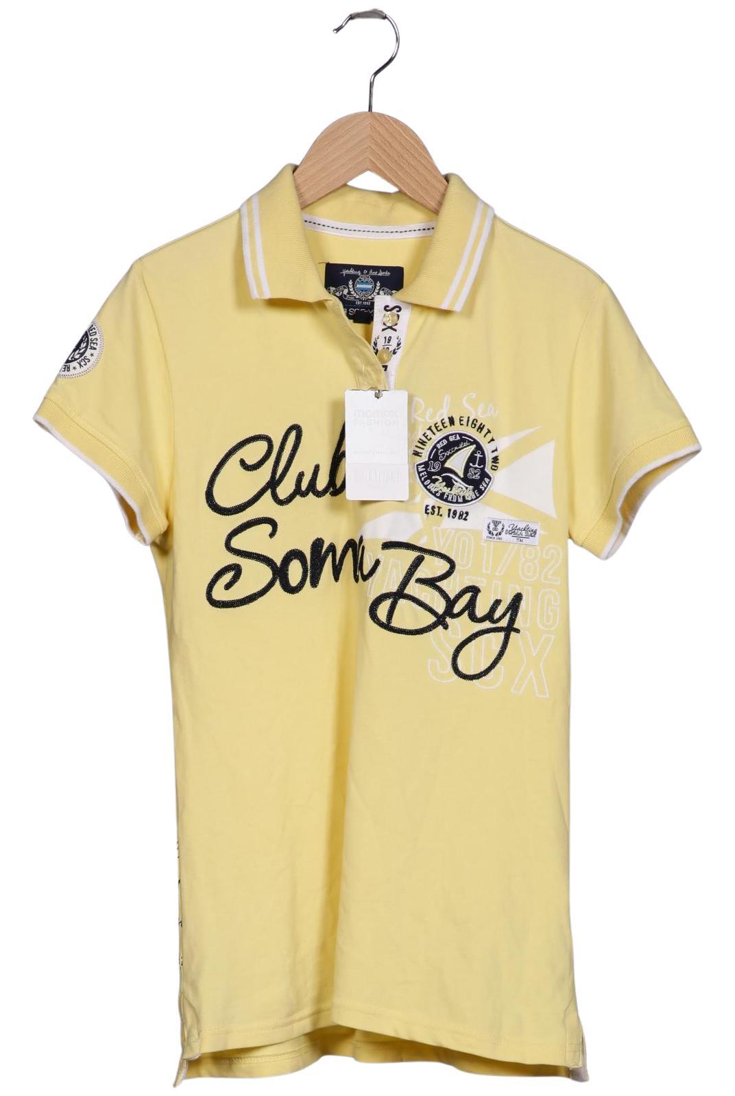

Soccx Damen Poloshirt, gelb, Gr. 38