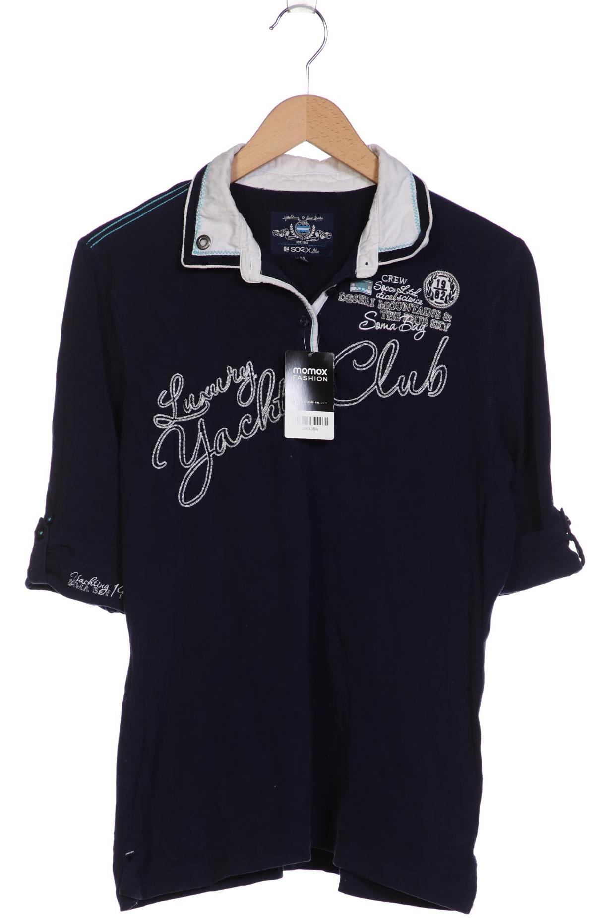

Soccx Damen Poloshirt, marineblau, Gr. 44
